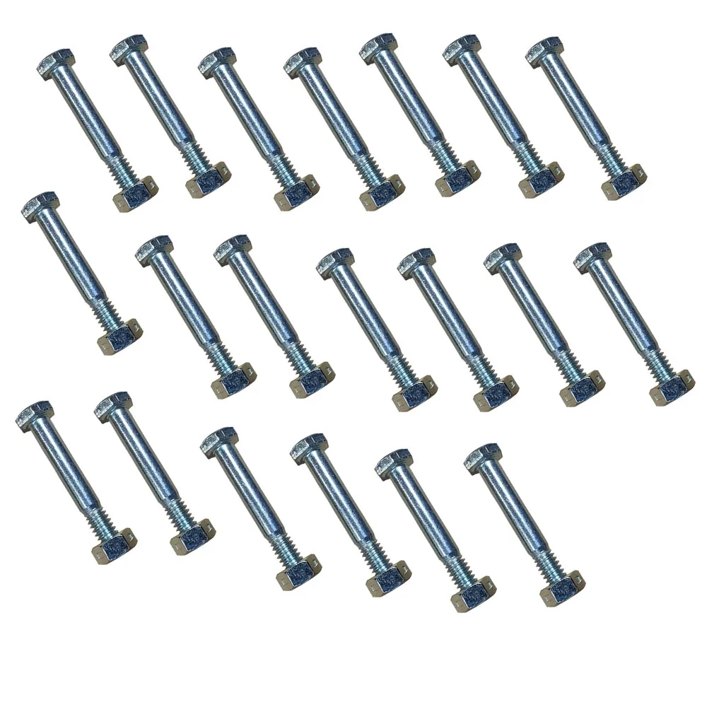 RAParts (20) Pack Snow Blower Shear Pins & Nuts Fits Ariens Models ST520, ST524, ST624