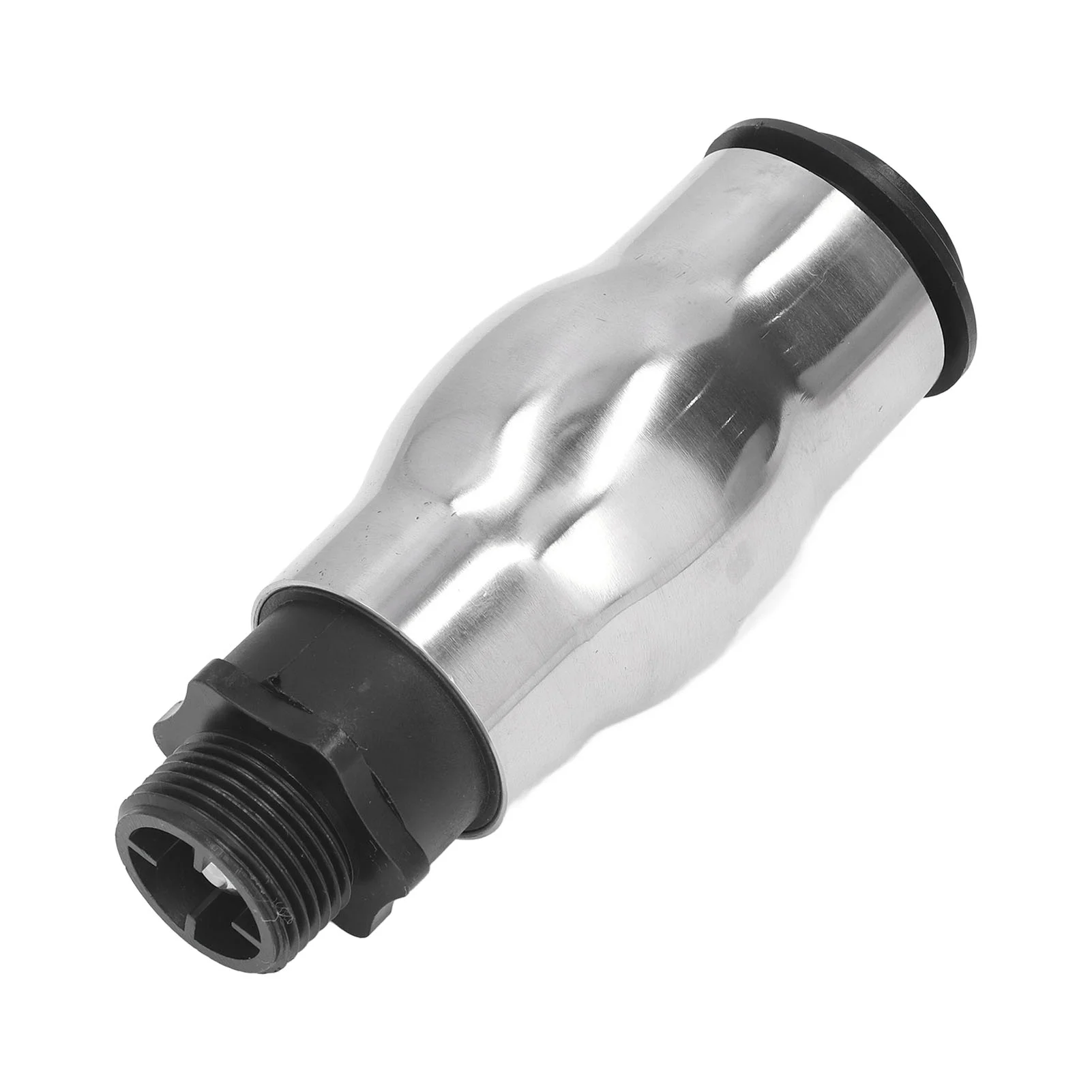 Risegun Frothy Fountain Nozzle, Stainless Steel Waterscape Style Nozzle Water Spray Head Champagne Foam Shape Male Thread Frothy Foam Jet Fountain Nozzle for Garden Pond Lake