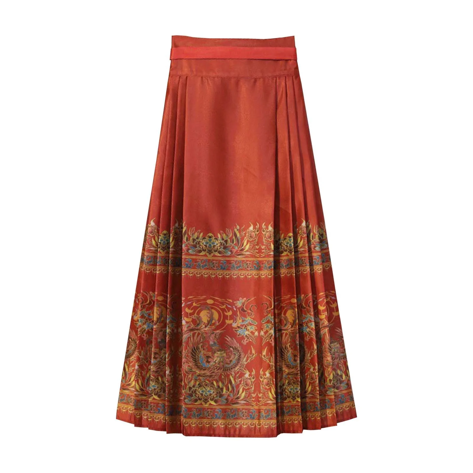 Winter Denim Skirt Women'S Fashion New Red Horse Face Dress A Piece Of High Waist Thin Skirt Skirt Sets Women 2 Piece Outfits Summer