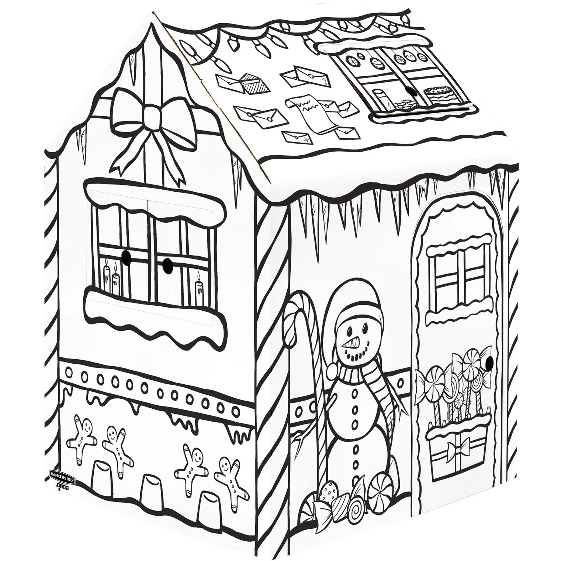 Bankers Box at Play Holiday Gingerbread Playhouse (1230601)