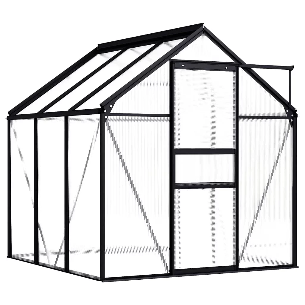 Greenhouse Anthracite Aluminum 38.9 ft2