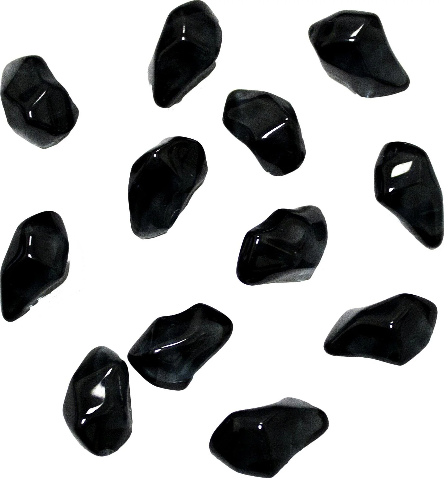 AZ Patio Heaters 20lbs Recycled Fire Pit Fire Glass in Black