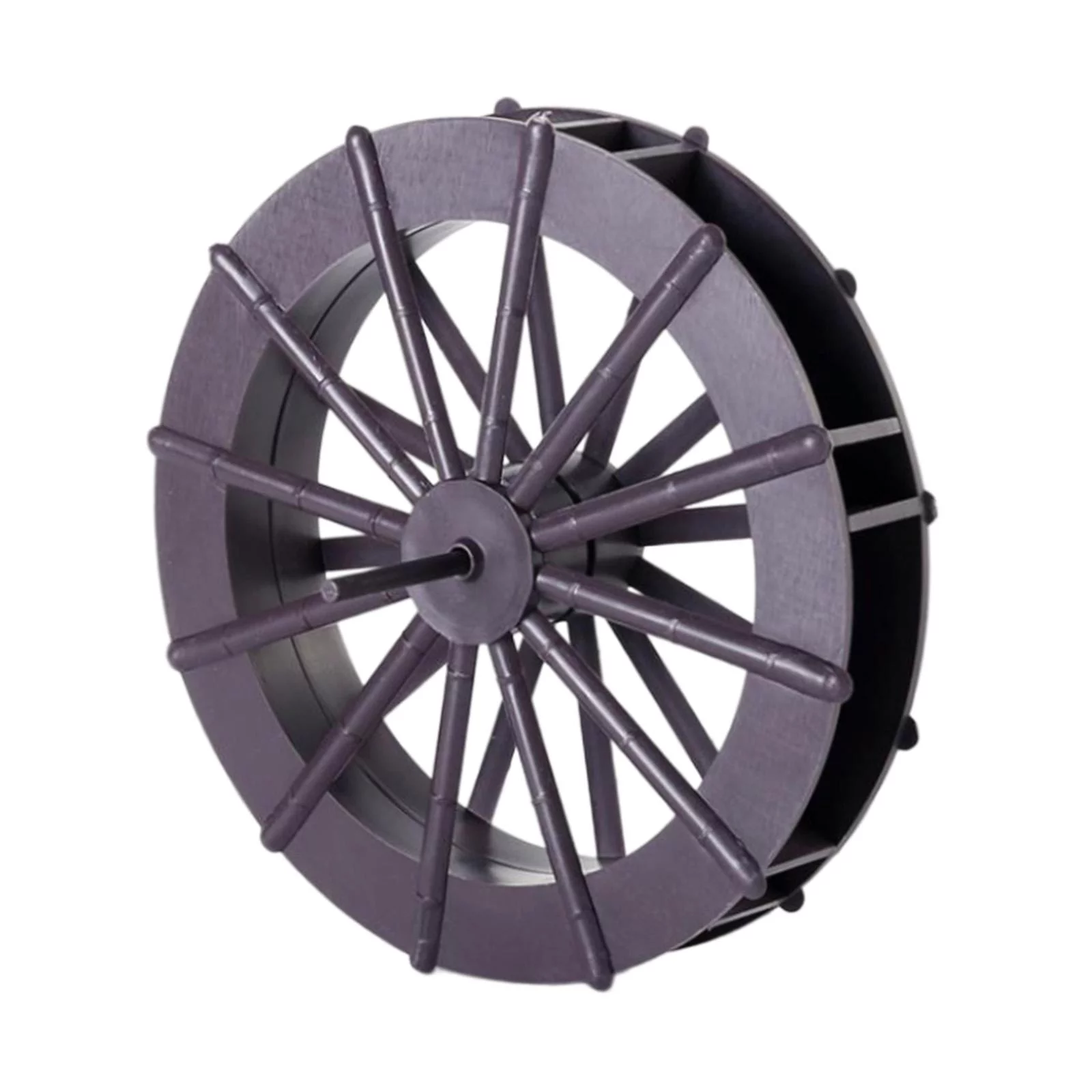 CUTICATE 4X Water Fountain Rotation Wheel DIY Water Wheel Model Fountain Feng Shui Wheel