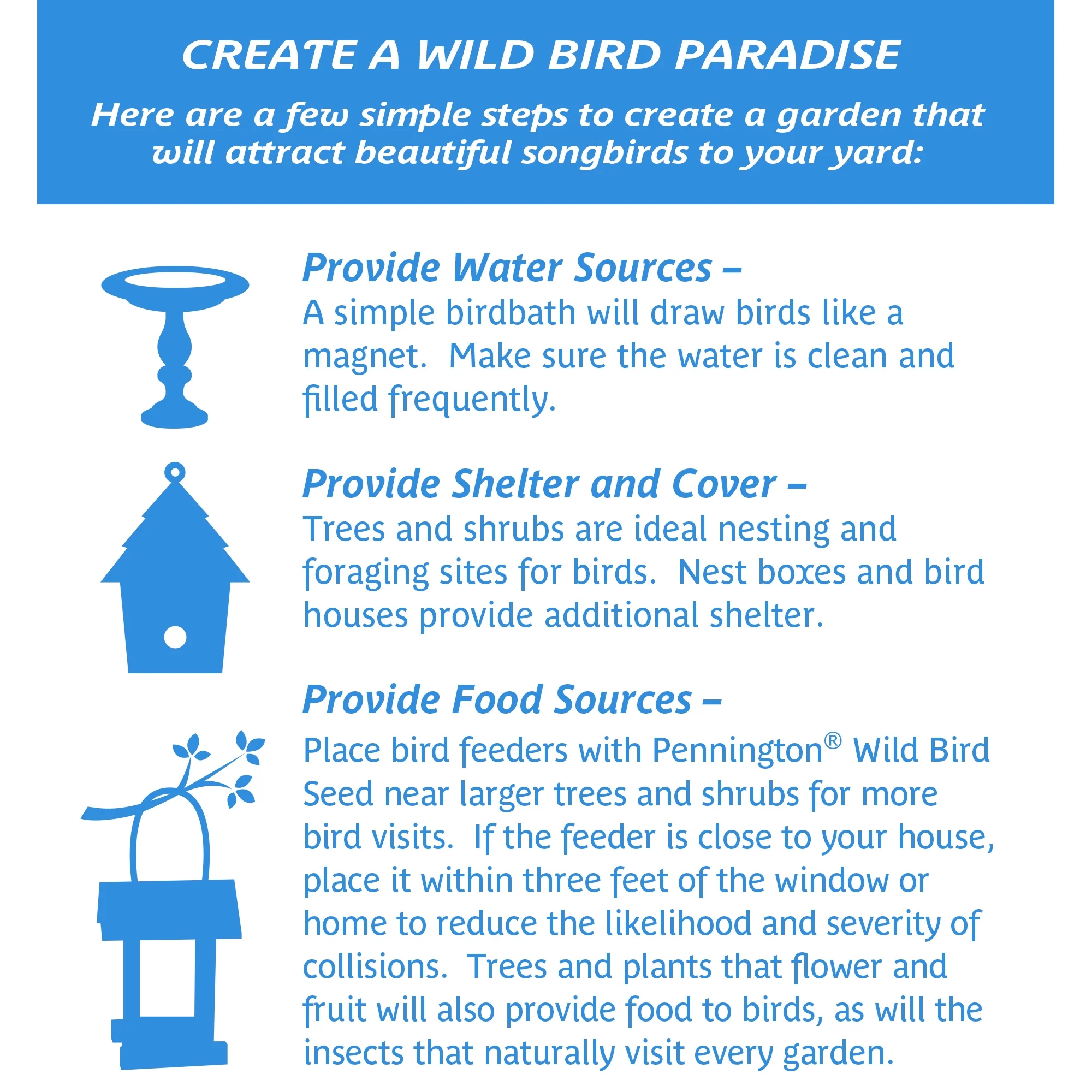 Pennington Select Birder's Blend, Wild Bird Seed and Feed, 7 lb. Bag