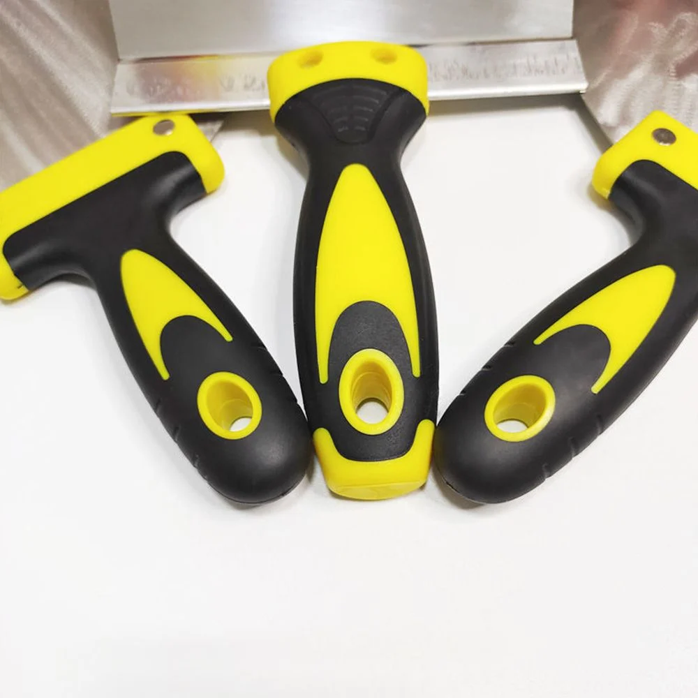 Shovel Plaster Stainless Steel Filling Spatula Caulking Removal Construction Tool Paint Putty Scraper Tool Arc-shaped spatula Paint Scraper Ash Shovel 1