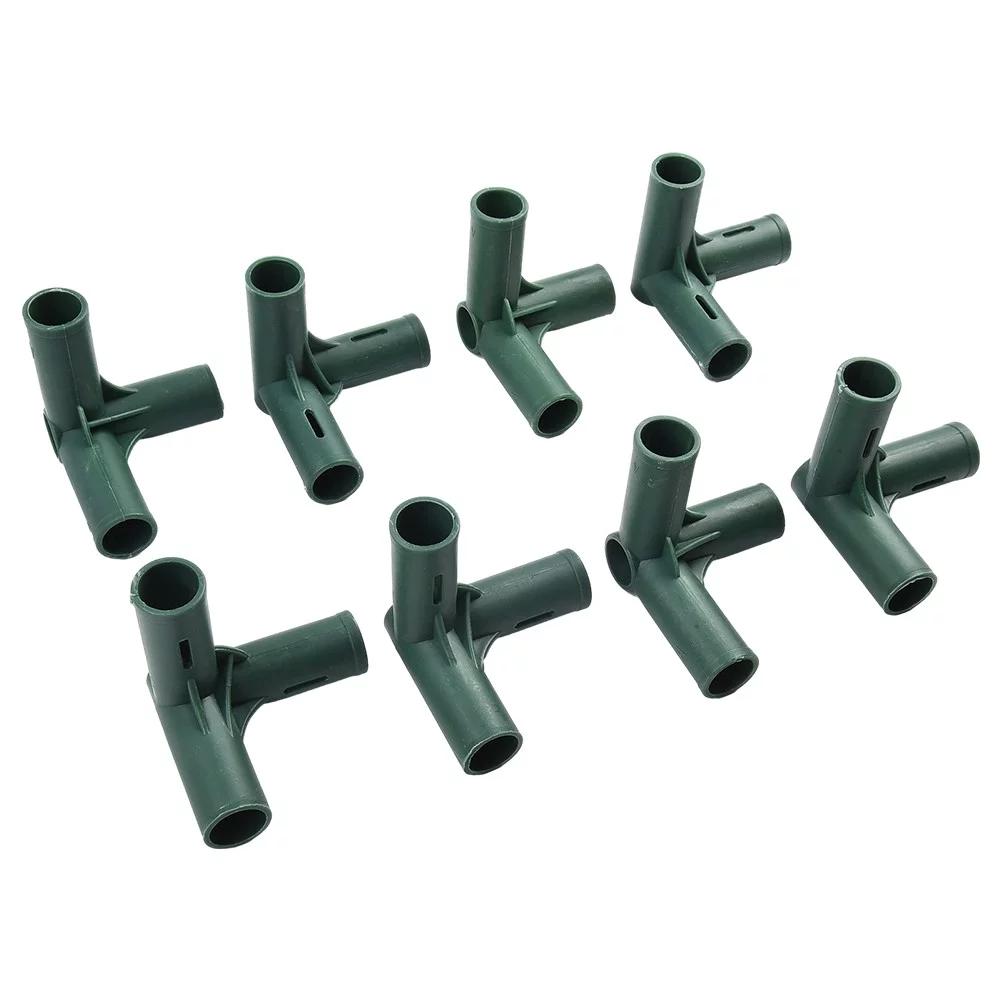 8 Pcs Greenhouse Frame Joint Connector 19mm Heavy Duty Pipe Frame Awning Bracket
