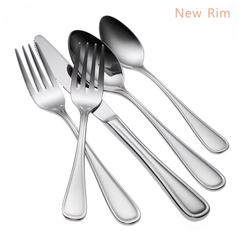 Oneida T015FDIF New Rim Stainless Steel European Size Table Fork