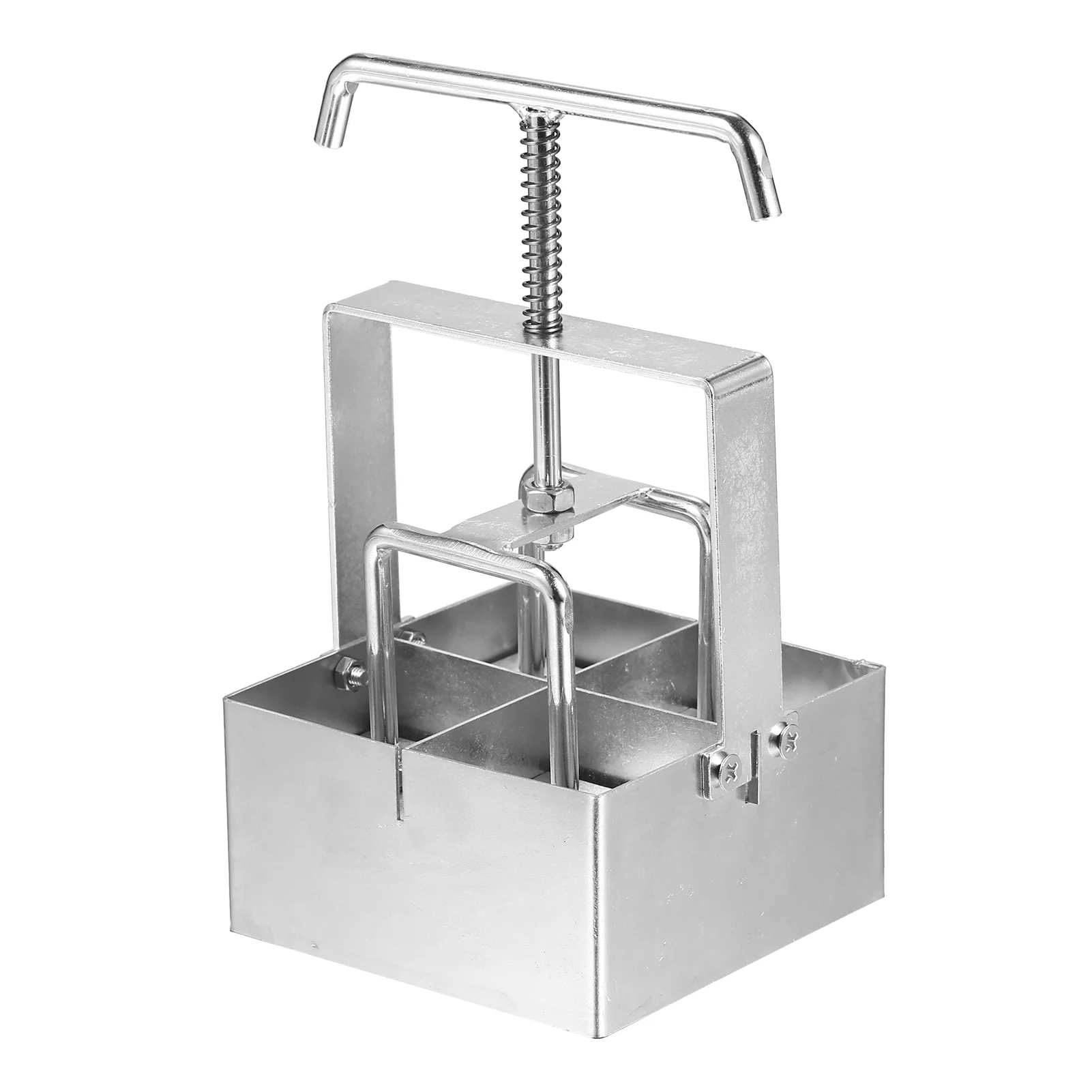 Apexeon Soil Blocking Tool with Dibbles Dibbers, Handheld Soil Block Maker for Easy Garden Cultivation