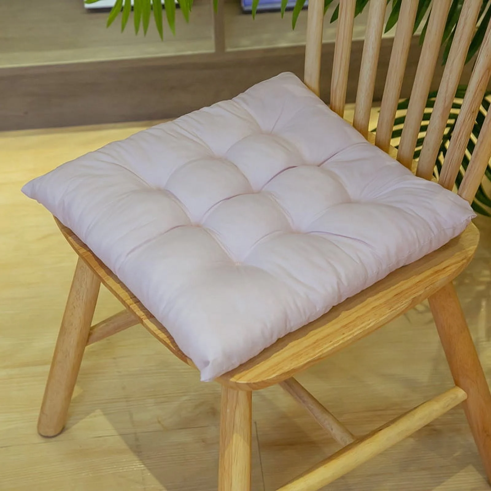 Zhuge Seat Cushion Garden Patio Home Kitchen Office Thicken Comfy Seat Cushion, Dark Green 16