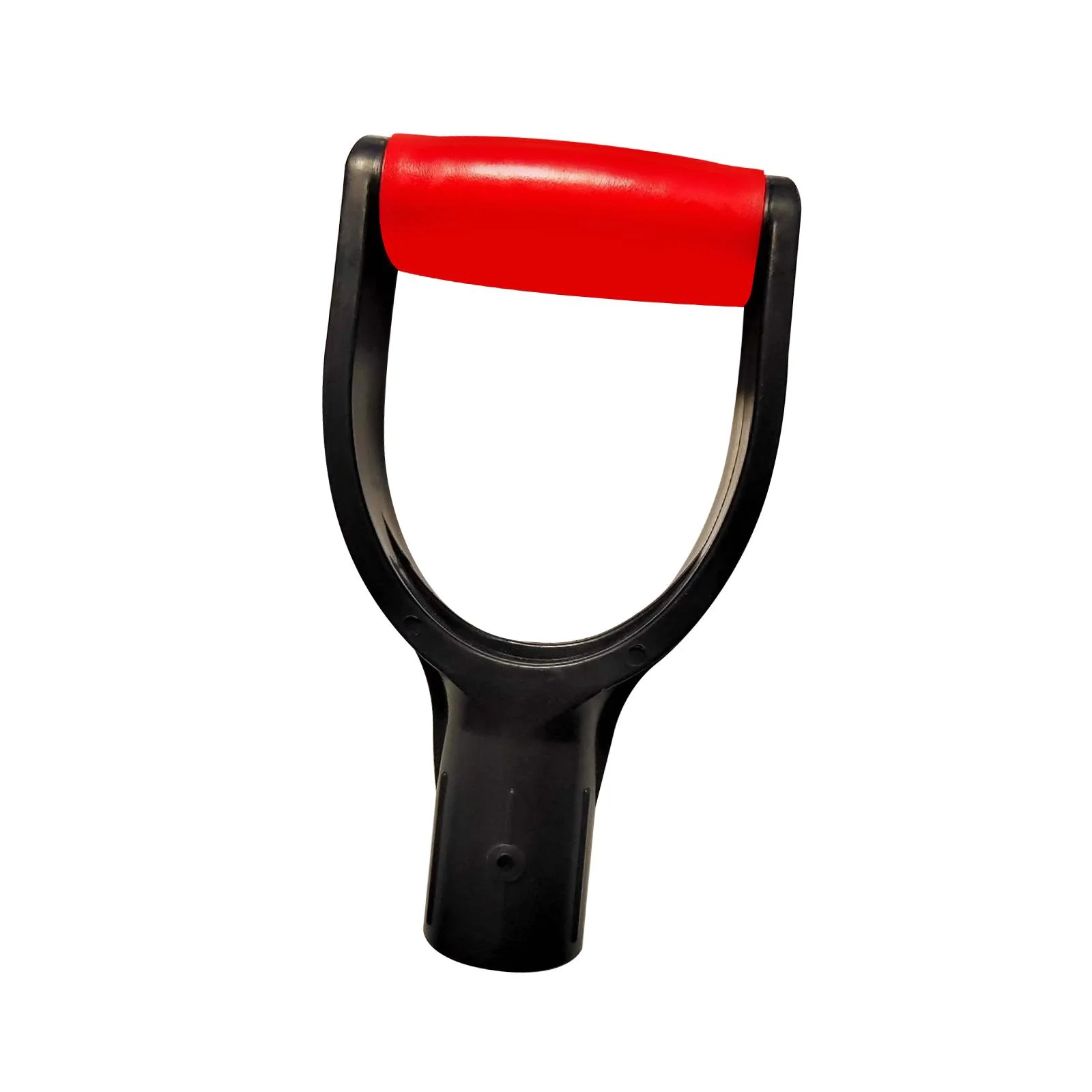 Shovel Handle Grips Snow Shovel Handle Replaces D Handle Sturdy 32mm Diameter Cleaning Tools Shovel Grip Spade Handle for Yard Digging Tools red