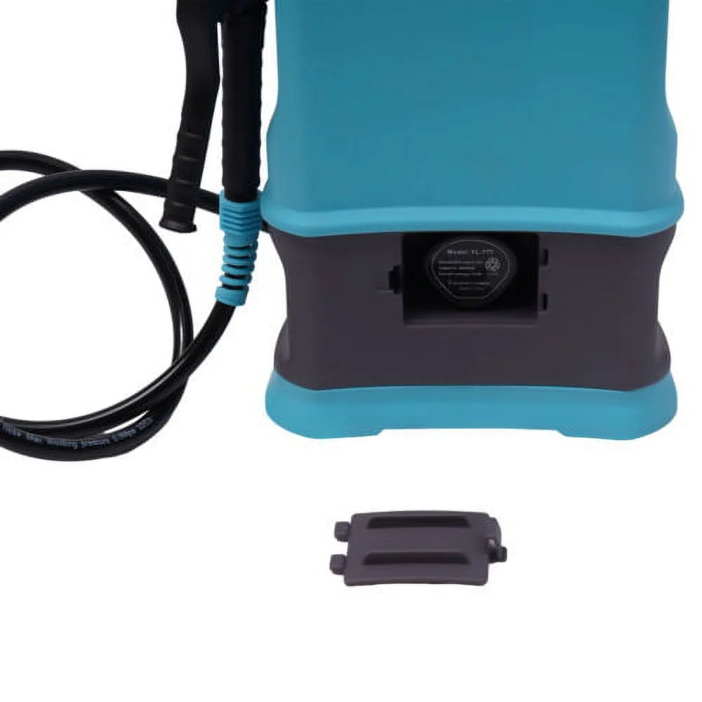 1.32 Gal Electric Garden Weed Sprayer Battery Powered 5 Nozzles Retractable Wand