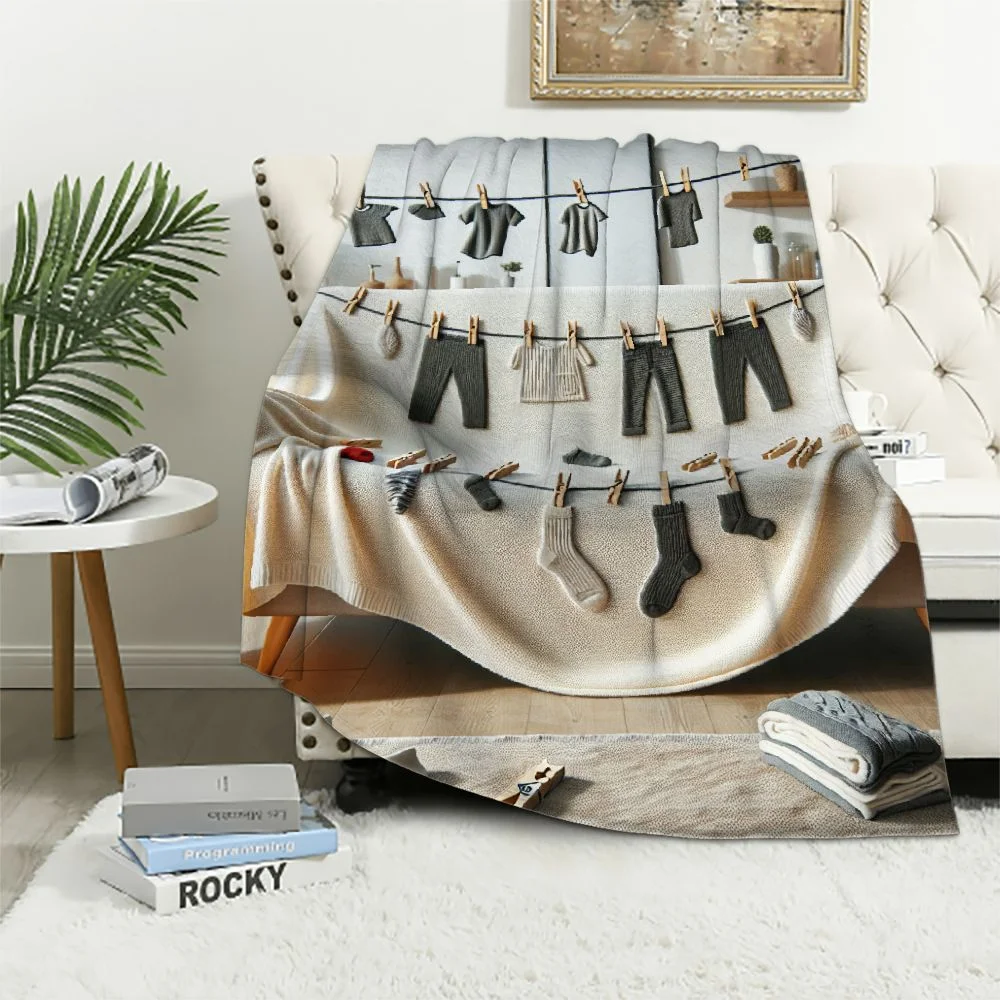 EastSmooth Chinese Style Blanket Preppy Cherry Blossoms Plum Blossom Art Manta para Sofa Party Decor 40Inch X 50Inch