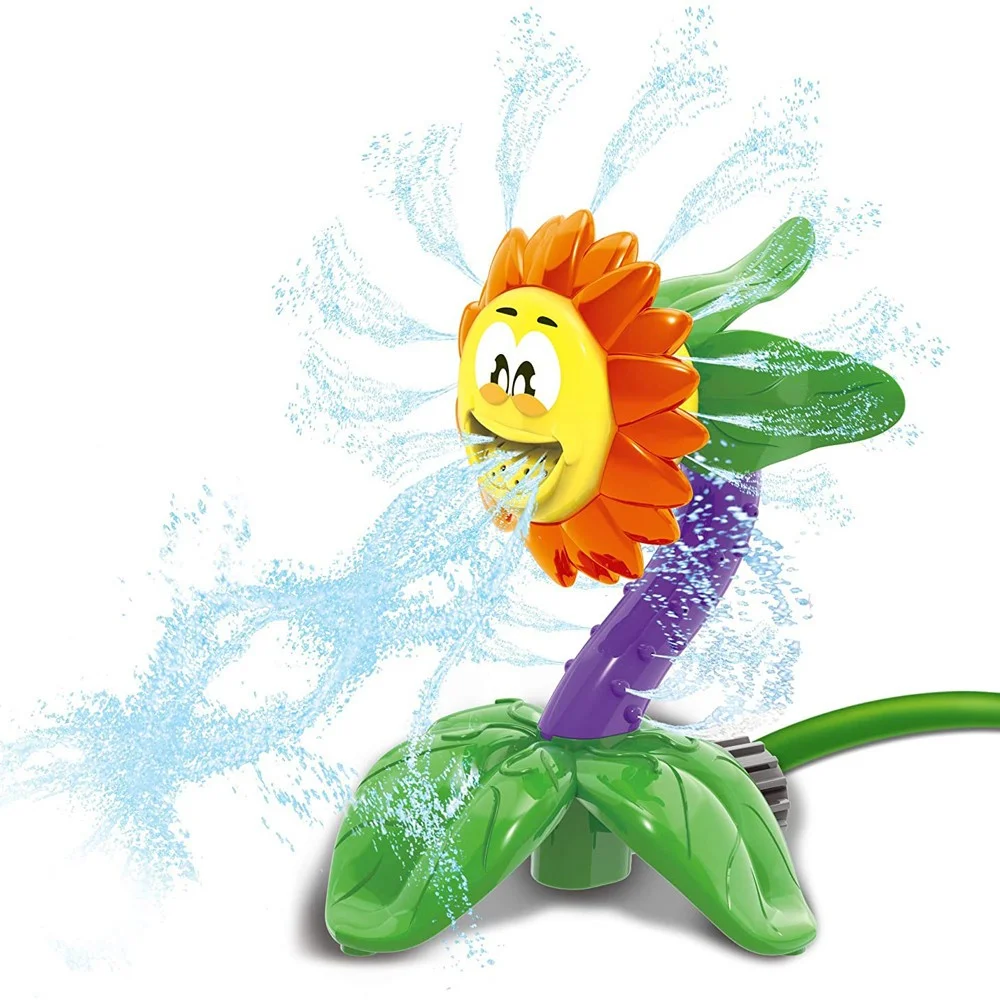 XZZjjl 4th of the July Kites Splash Sunflower Water Sprinkler Lawn Sprinkler For Kids Summer Outdoor Toy