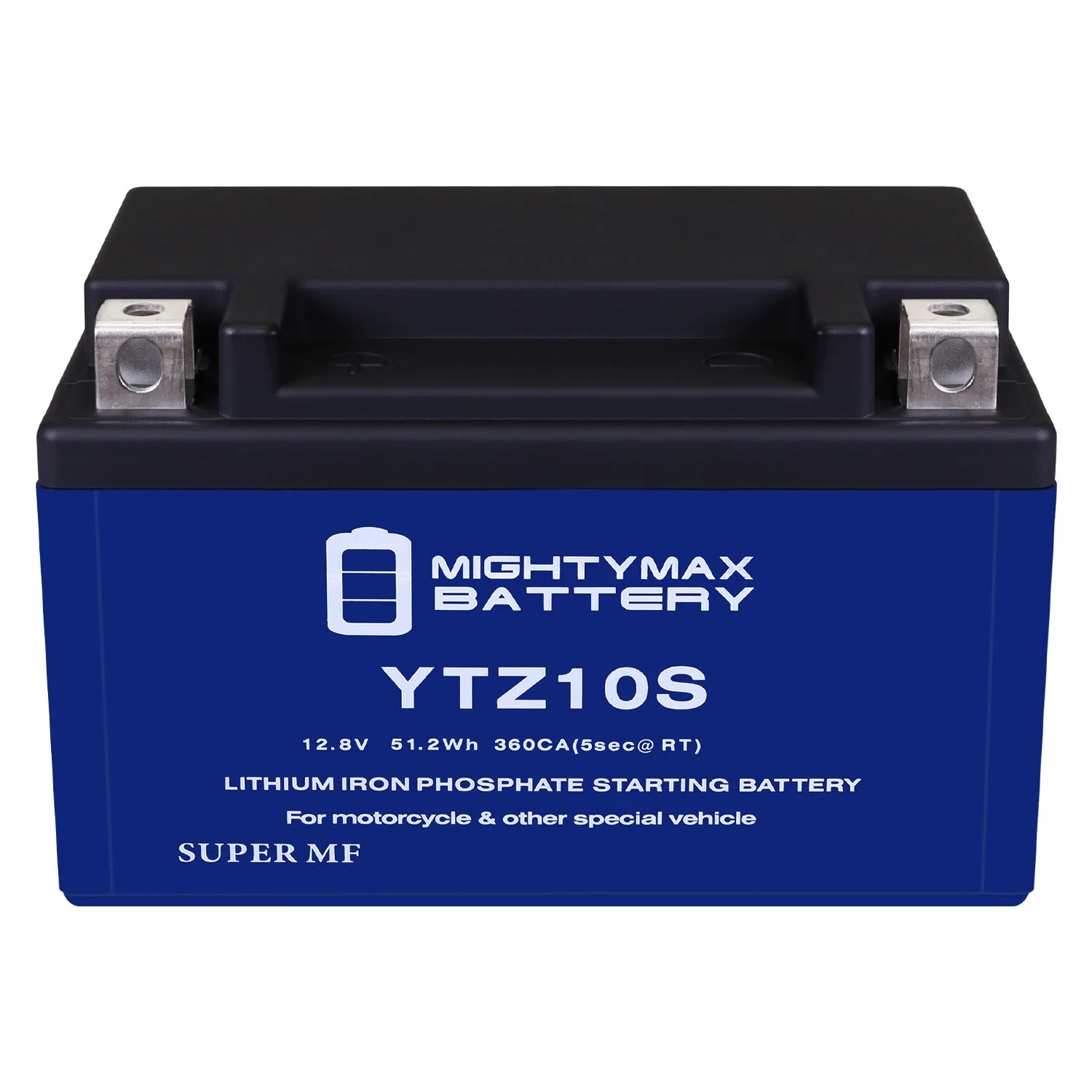 YTZ10S Lithium Replacement Battery compatible with Husqvarna 701 Vitpilen, Svartpilen 18-21