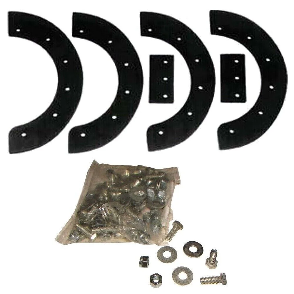 Snow Blower Paddle Set with 60 PC Hardware for 1501981MA Snow Thrower Auger