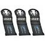 Versa Tool AB3A-D 35mm HCS Multi-Tool Saw 3 Blade Display Pack Fits Fein Multimaster, Dremel, Bosch, Craftsman, Ridgid Oscillating Tools