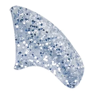 PRETTY CLAWS 40 Piece Soft Nail Caps For Cat Paws - DIAMOND SILVER GLITTER - Medium