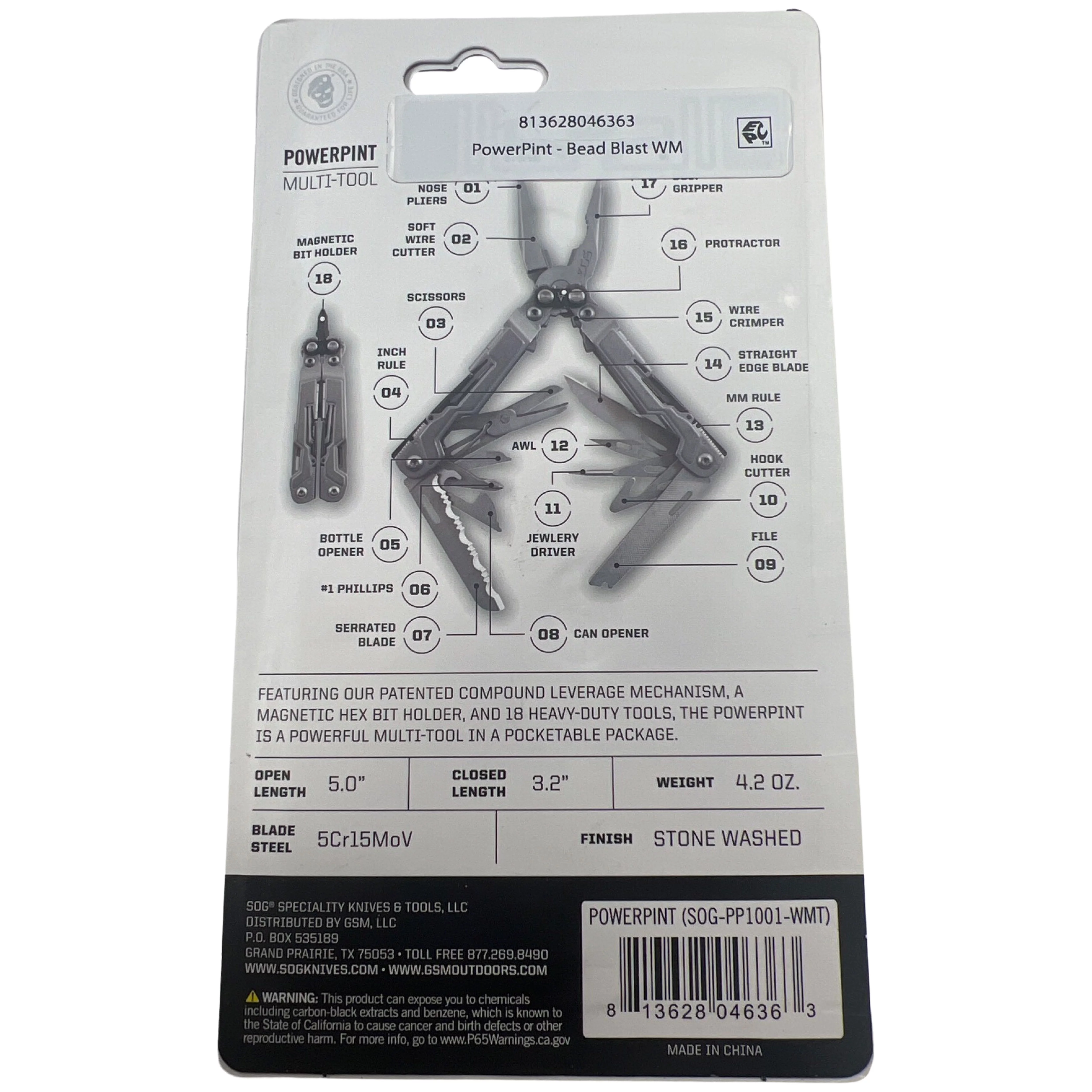 SOG Power Pint Multi-Tool