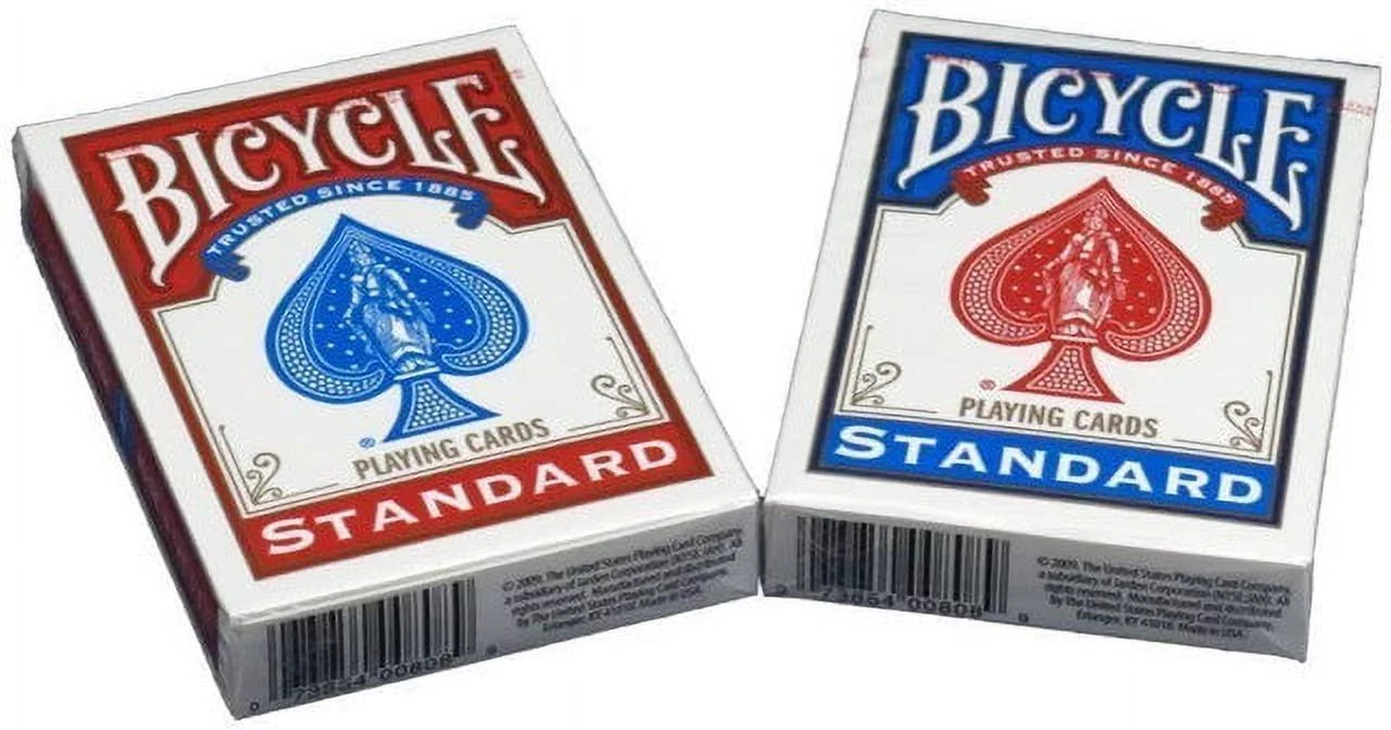 Bicycle Standard Index Playing Cards - Pack of 6