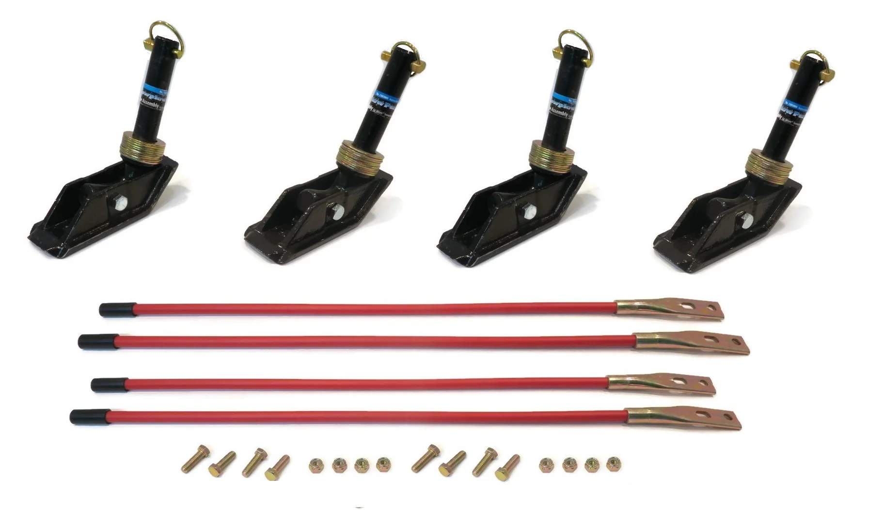 Buyers Products (4) Snow Plow Shoes & (2) Blade Guides for Meyer ST-7.0, ST-7.5