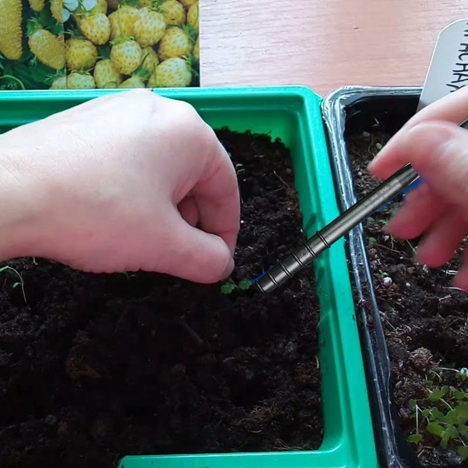 Assortment Outdoor Pot Seeder Multi Color Gardening Tools Convenient Seeder Seeder Garden Sowing Tools