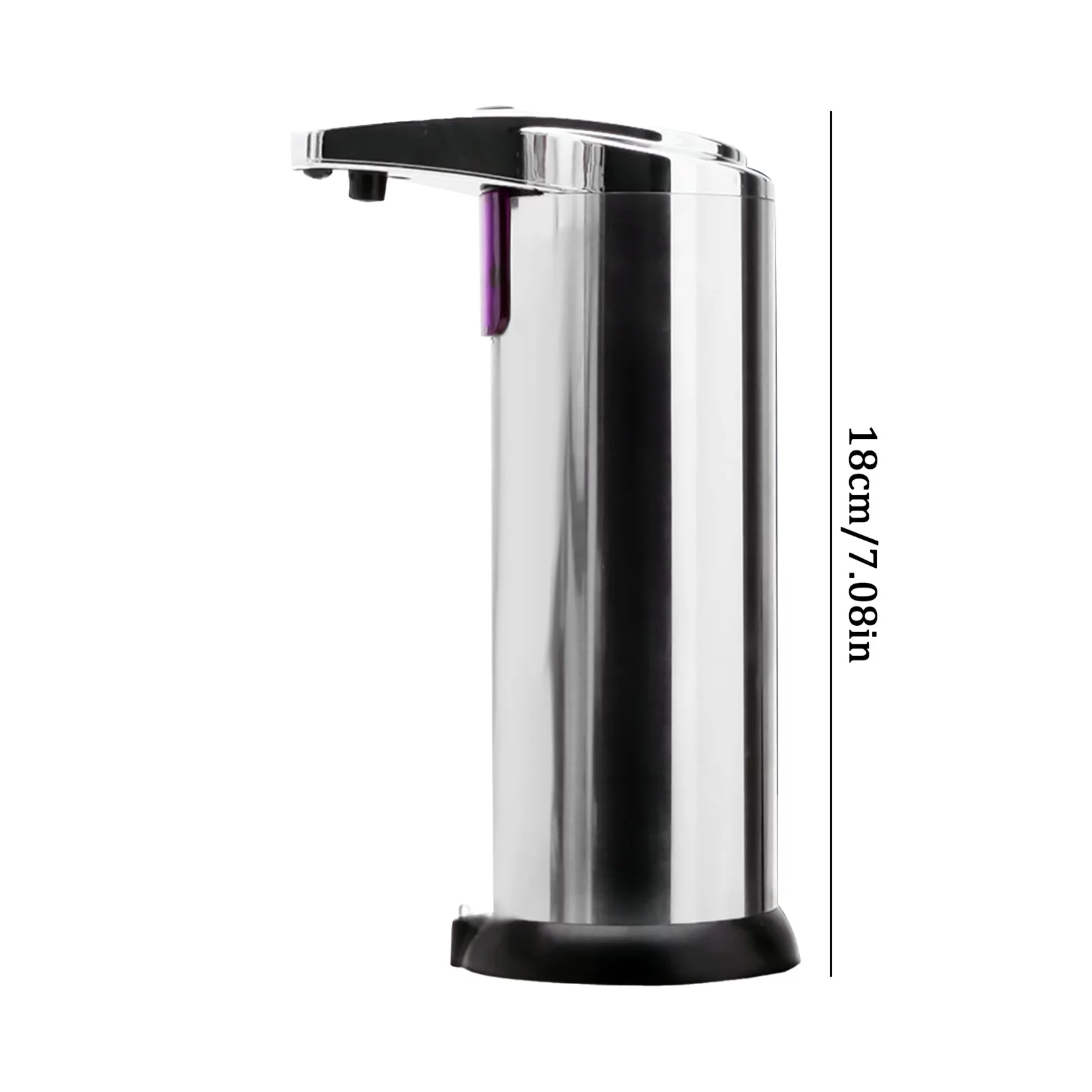 LED Hands Touchless Stainless Steel Automatic Soap Dispenser Motion Sensor Tile compatible with Machines Carpet Foam Shipshape Spray Tile Spray Polish Shower Guards to Keep Water in Shower Bathroom