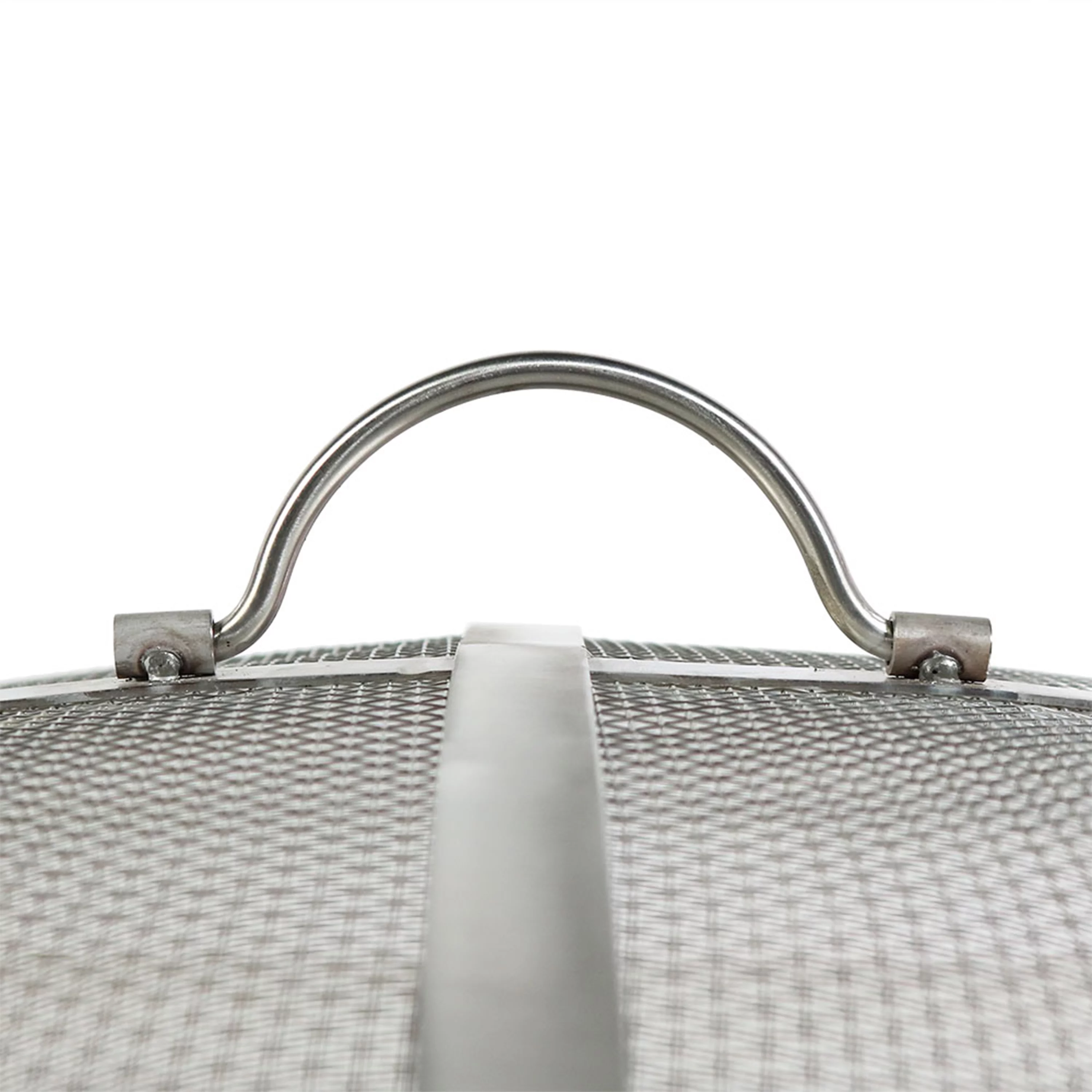 Sunnydaze Stainless Steel Heavy-Duty Fire Pit Spark Screen - 24