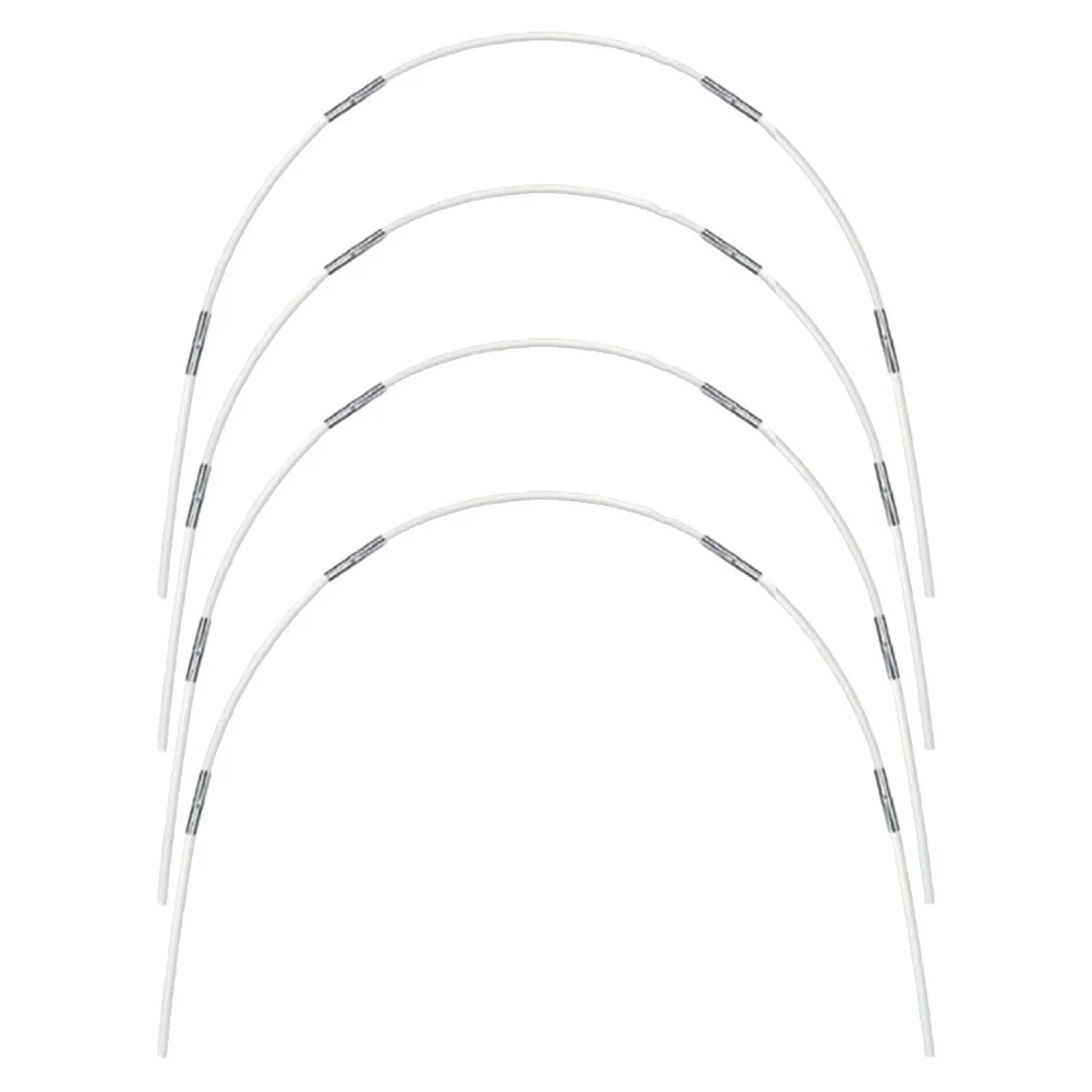 Fiberglass Raised Bed Greenhouse Grow Tunnel Garden Hoop Kit for Netting Support