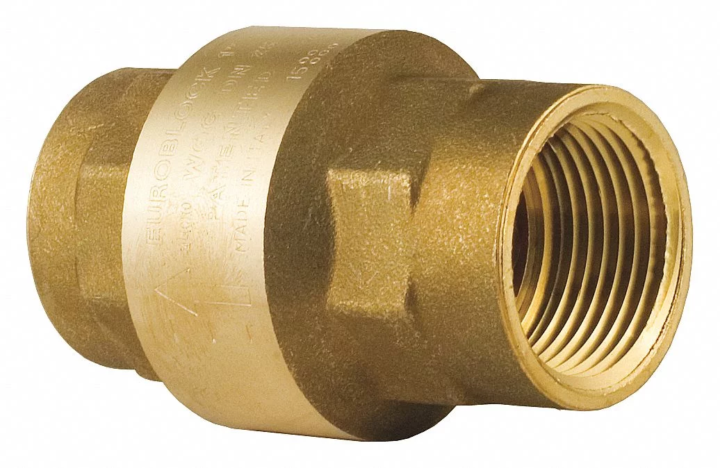 Bonomi Spring Check Valve,Brass,4