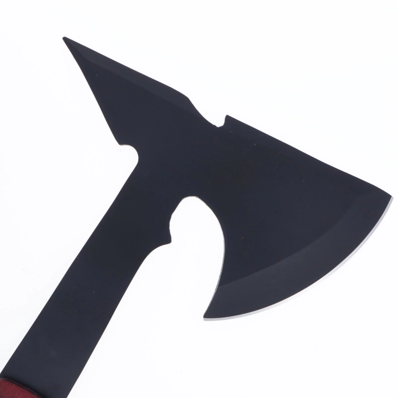 14 Inch Full Tang Camping Hatchet Axe with Wooden Handle, Ultra Lightweight