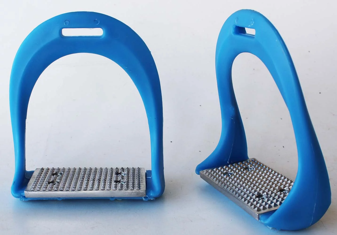 Horse Saddle Stirrups English Riding Light Weight Composite Turquoise 51138SB