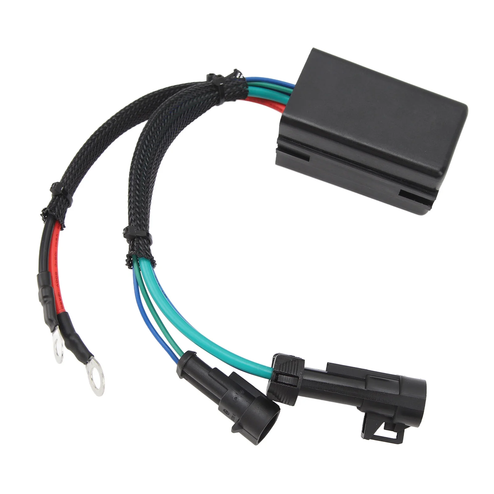 12V Tilt Trim Relay Assembly, 586767 Wire Tilt Trim Motor Replacement for J-ohnson E-vinrude Outboard 40 To 300 HP