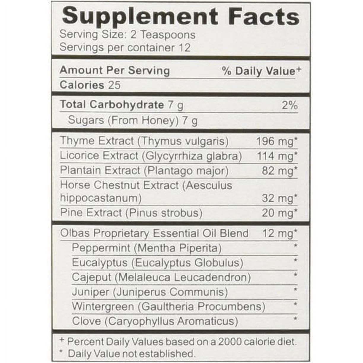 Olbas Natural Cough Syrup, Herbal Extracts & Wildflower Honey, 4 oz, 3-Pack