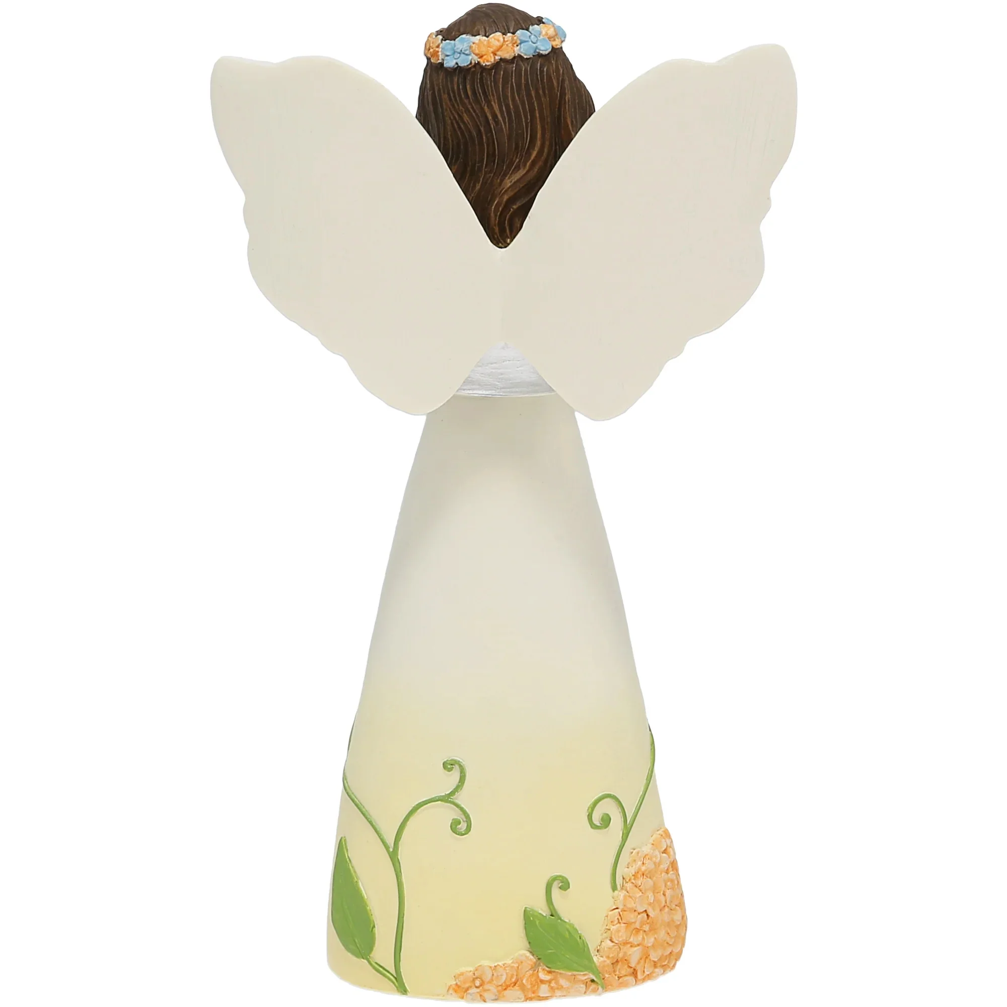 Aunt 5 Angel Holding Hydrangeas