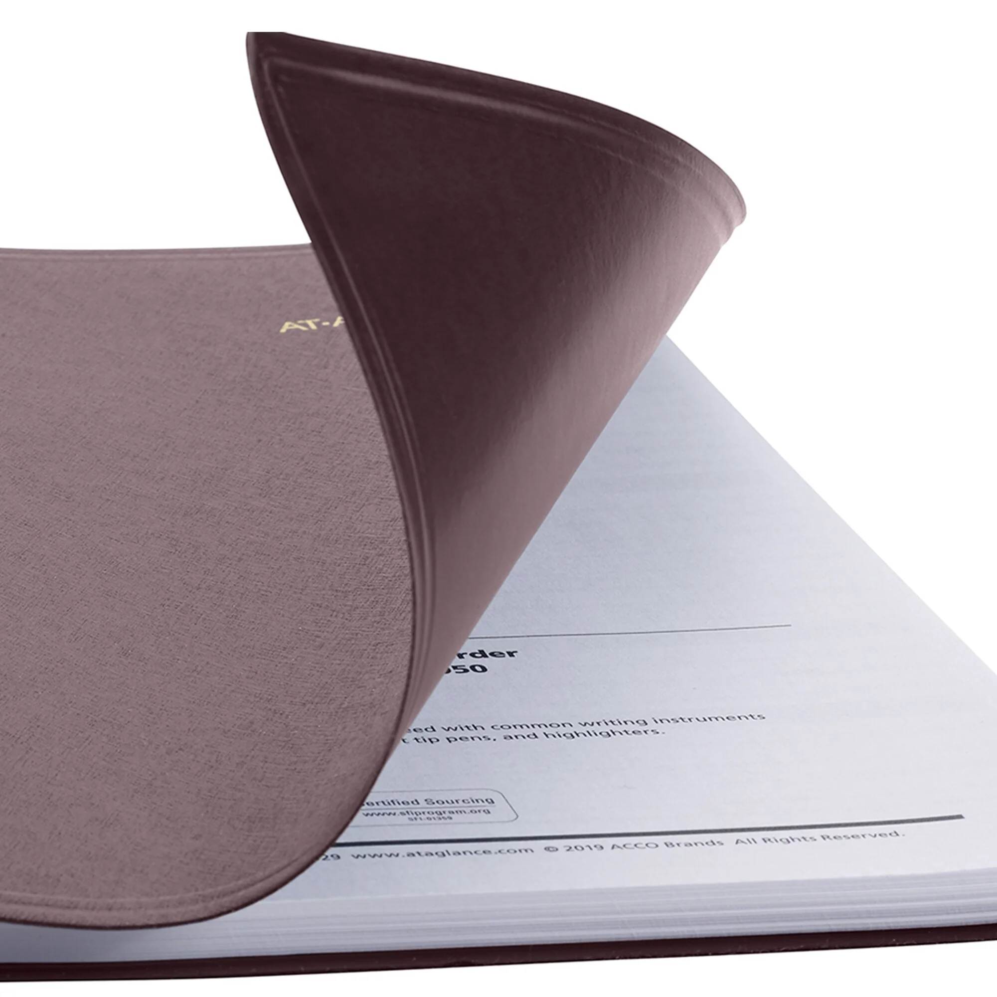 AT-A-GLANCE 2024 Weekly Appointment Book Planner Winestone Large 8 14 x 11 -