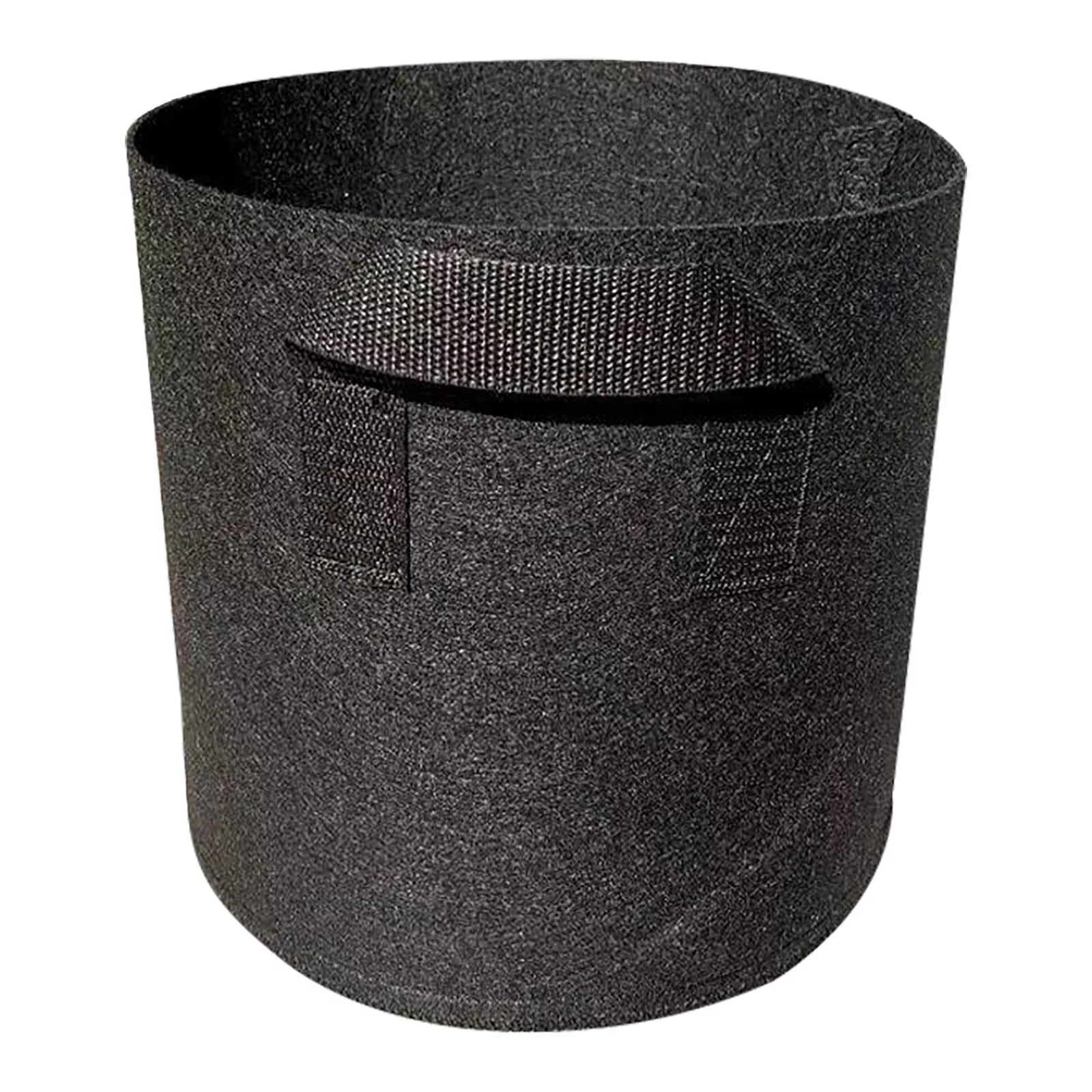 GuLuBin round Flower Pot Indoor Gallon Grow-bag Heavy Thickened Nonwoven Fabric Pot with Handles