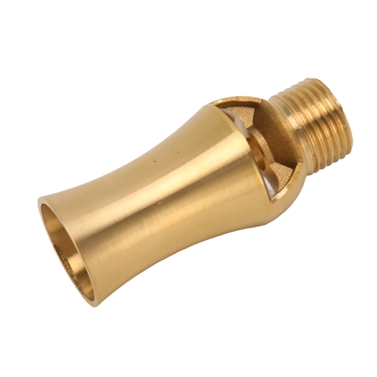 Buumin Pond Sprinkler Water Fountain Nozzle Copper Ice Tower Cascade Cedar Spray Head for Garden Pond G1/2in Male Thread 7.1cm