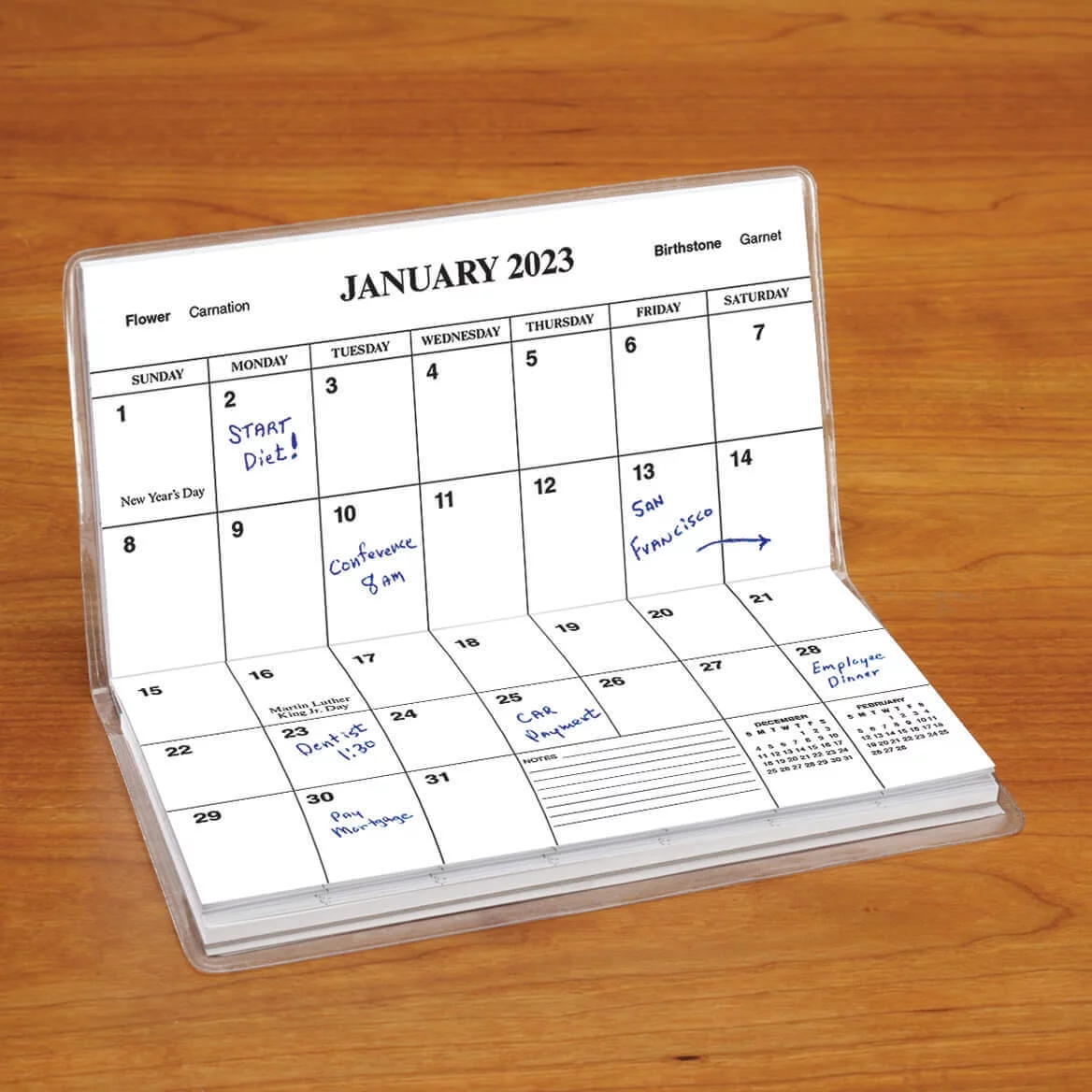 2 Yr Planner Sunset Psalm 118, 2023-2024 - Pocket Sized Calendar Ideal for Purses, Briefcases, or Backpacks – 6 ¾ inches x 3 5/8 inches