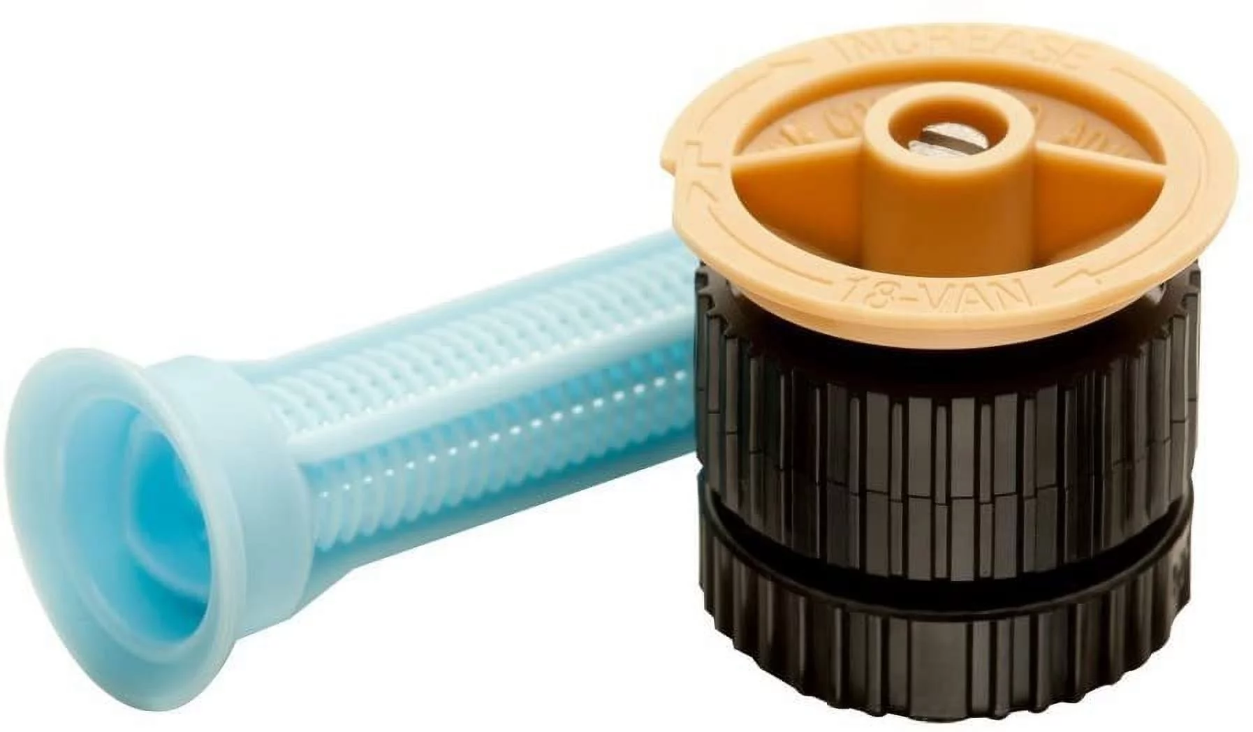 Rain Bird 18AP Adjustable Pattern Spray Nozzle, Adjustable 0 - 360 Pattern, 14' - 18' Spray Distance 2 Pack