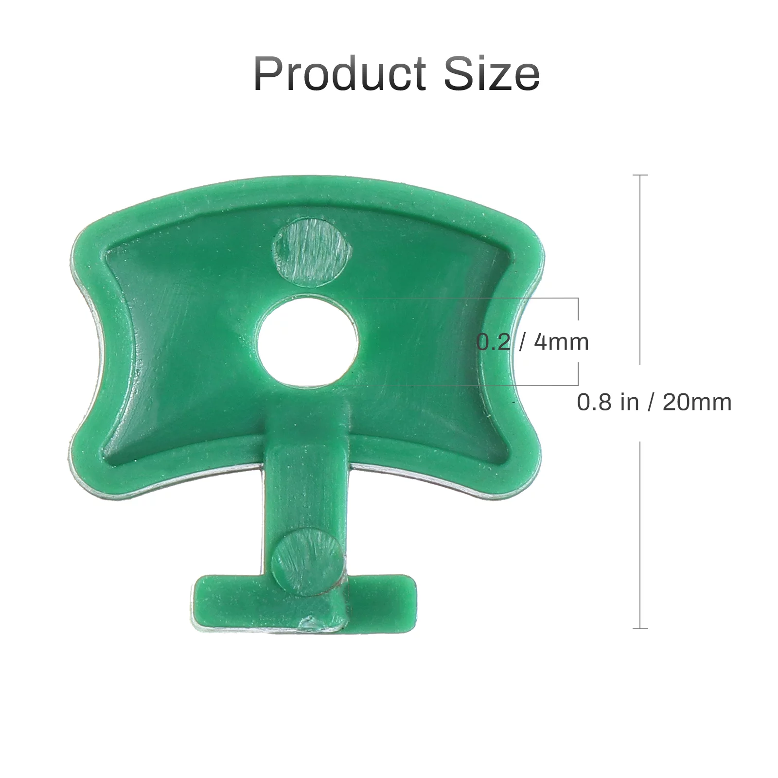 Gongxipen 250pcs Plastic Greenhouse Hook Winter Summer Sunshade Net Clamp Hard Net Clip