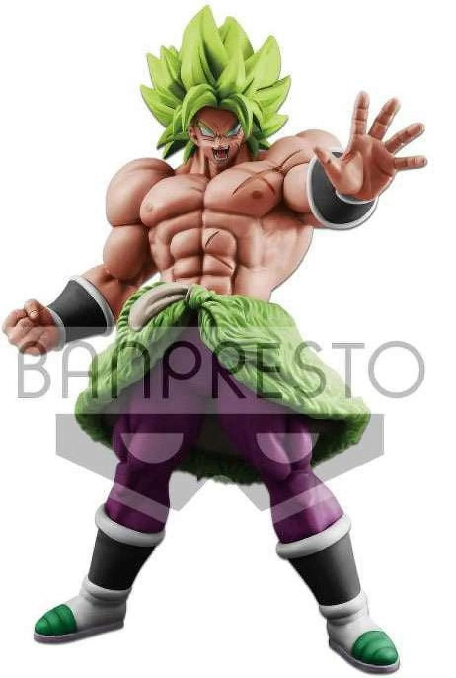 Dragon Ball King Clustar Super Saiyan Broly Full Power Collectible PVC Figure
