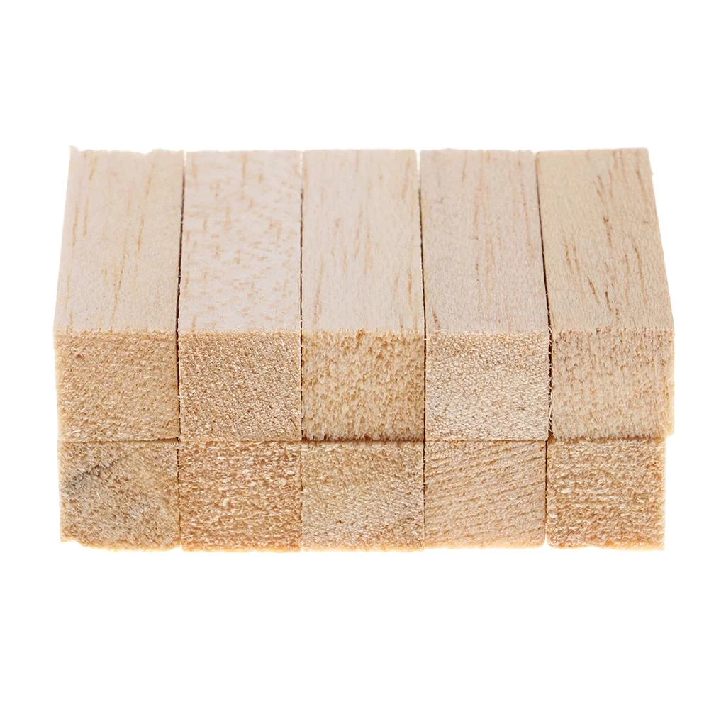 Premium Basswood Wood Carving Blocks - Whittling Beginners Soft Wood 80mm