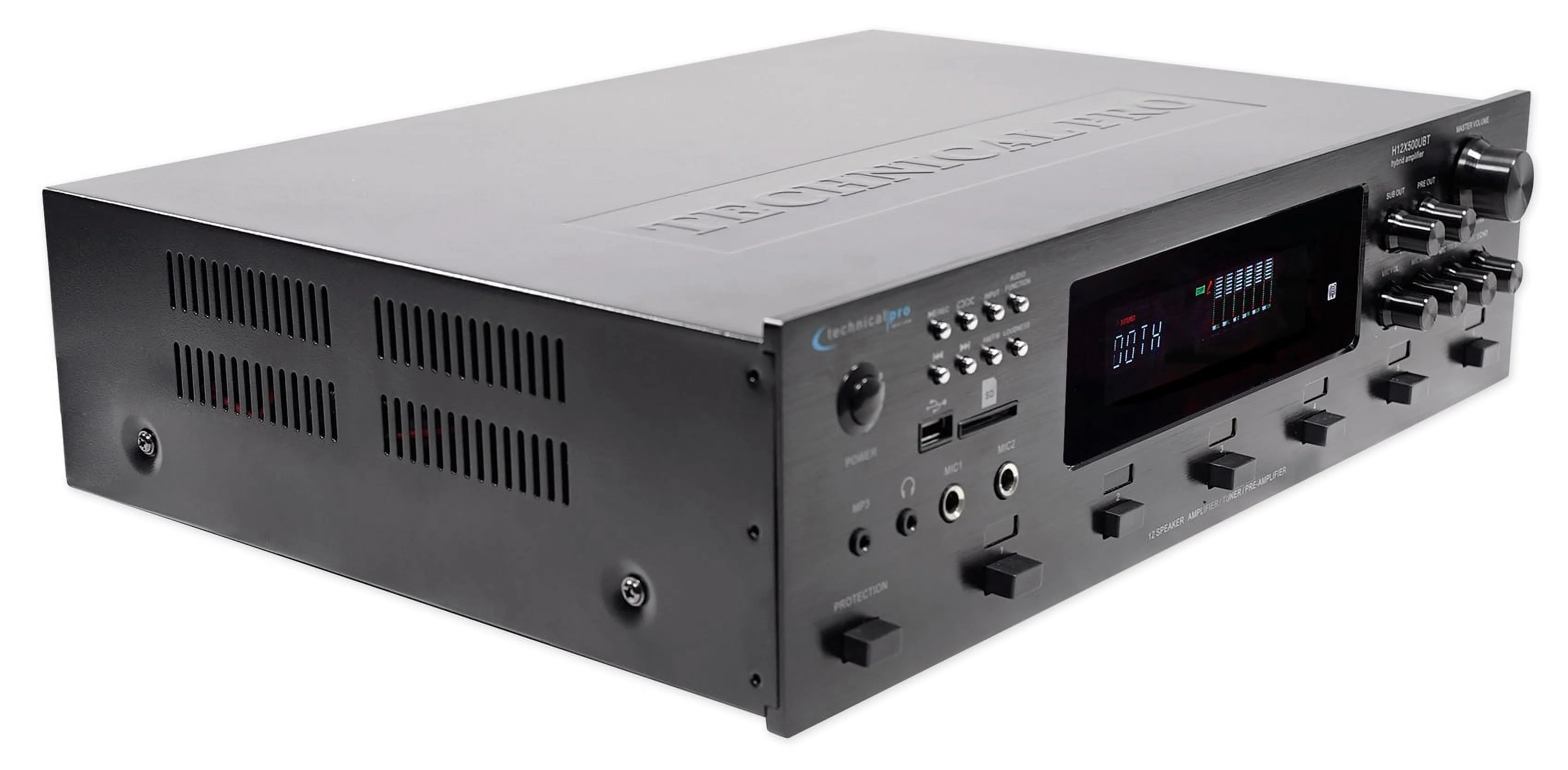 Technical Pro 6000w 6) Zone, Home Theater Bluetooth Receiver+(8) 4