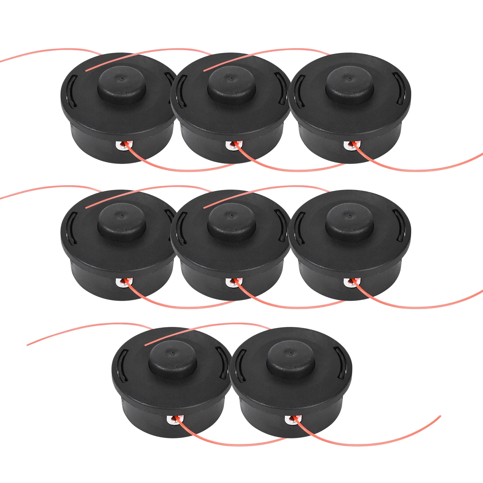Max Motosports 8 Pack Trimmer Head for Stihl 25-2 FS44 FS55 FS110 FS130 FS250 FS56 4002 7102191