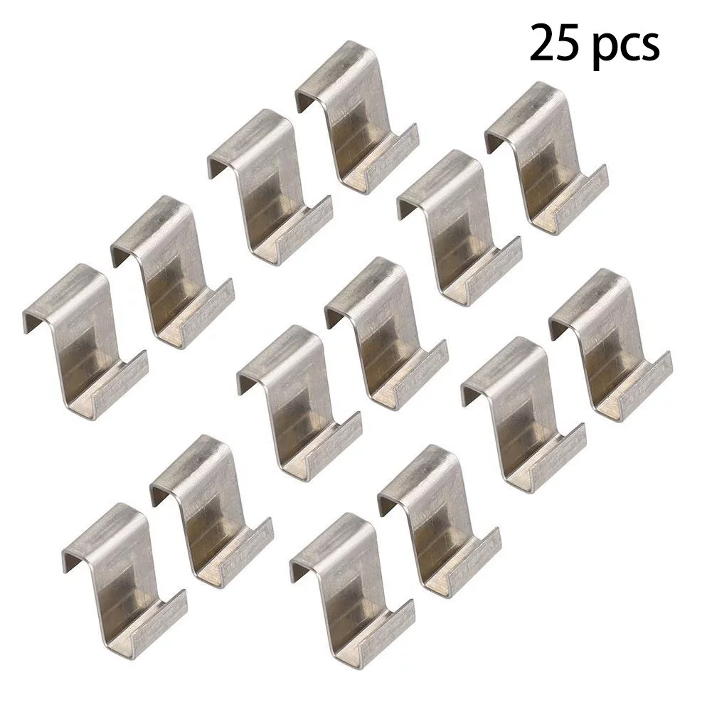 Greenhouse Glazing Clips Z Glass Clips Spring Wire Spares Choose QTY