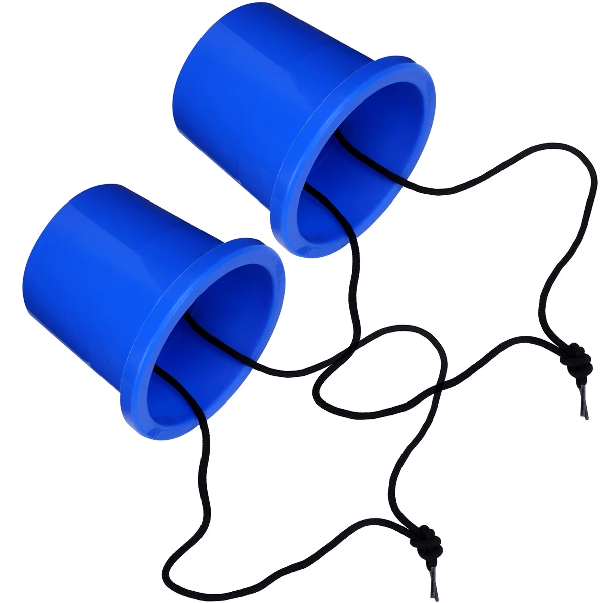 Gongxipen 1 Pair Stilts Toys Sensory Training Stilts Equipment Children Kids Outdoor Games Early Education Balance Ability Developing Toys (Blue)