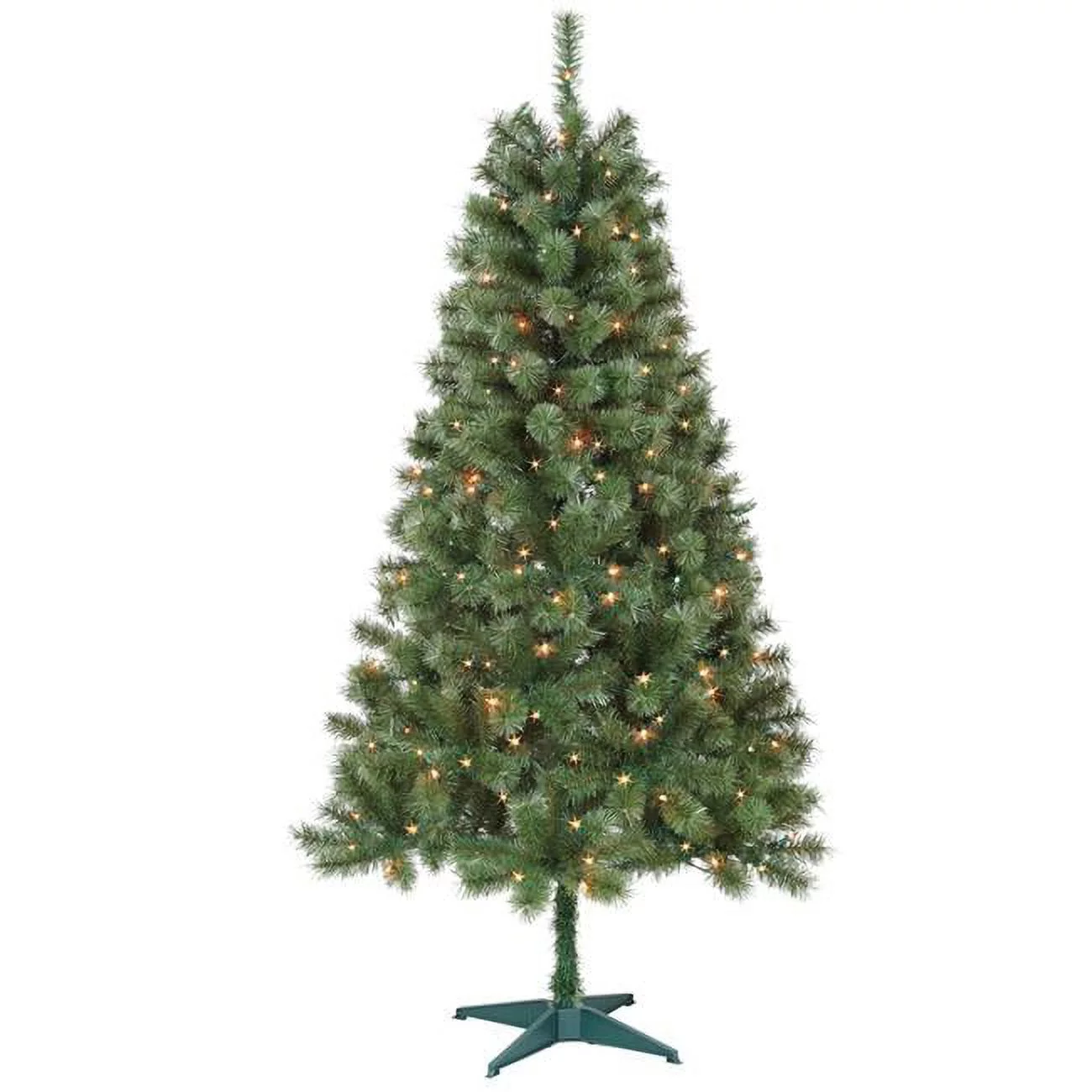 6 ft. Aisling Sentiments Green Clear Tree