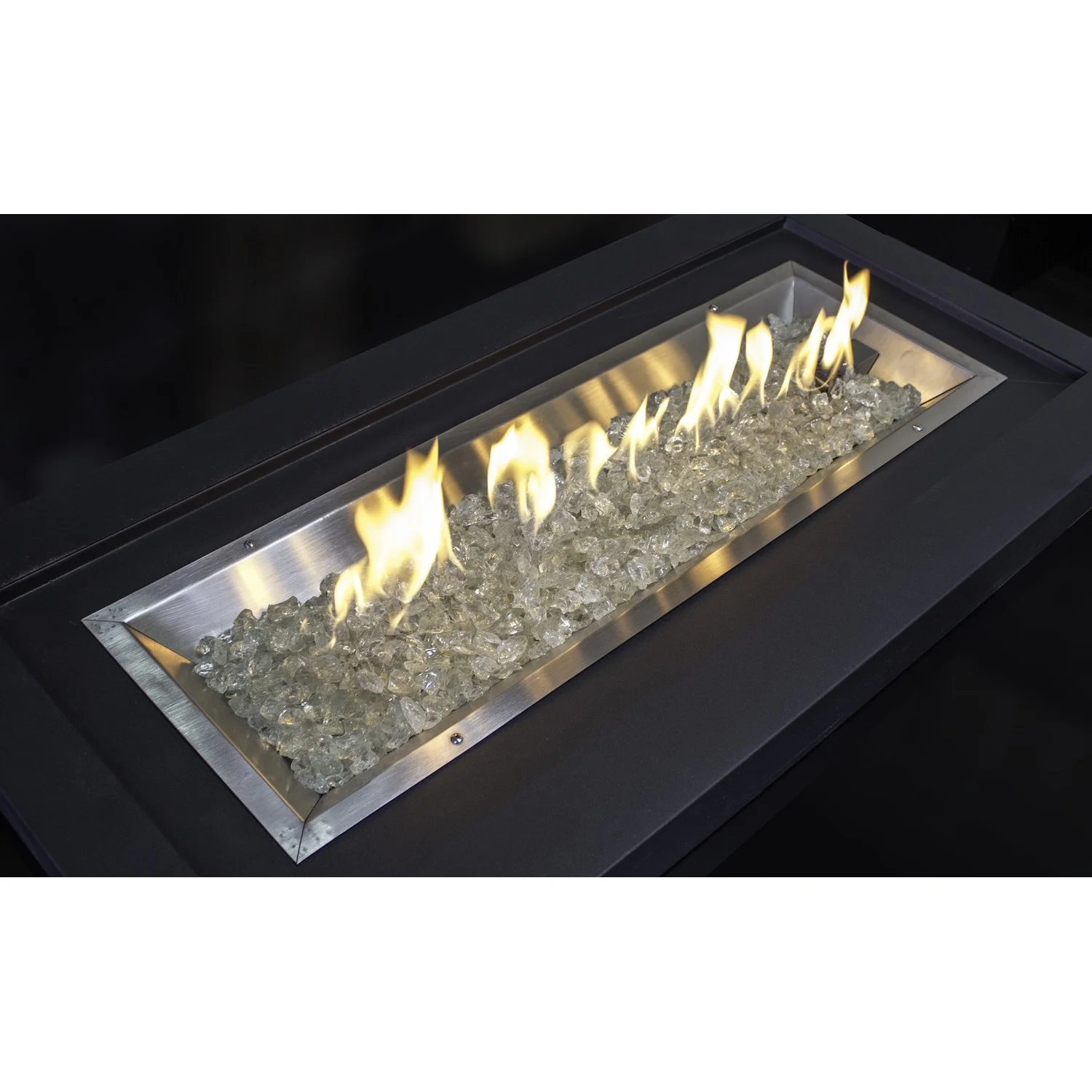 AZ Patio Heaters 20lbs Recycled Fire Glass in Ice