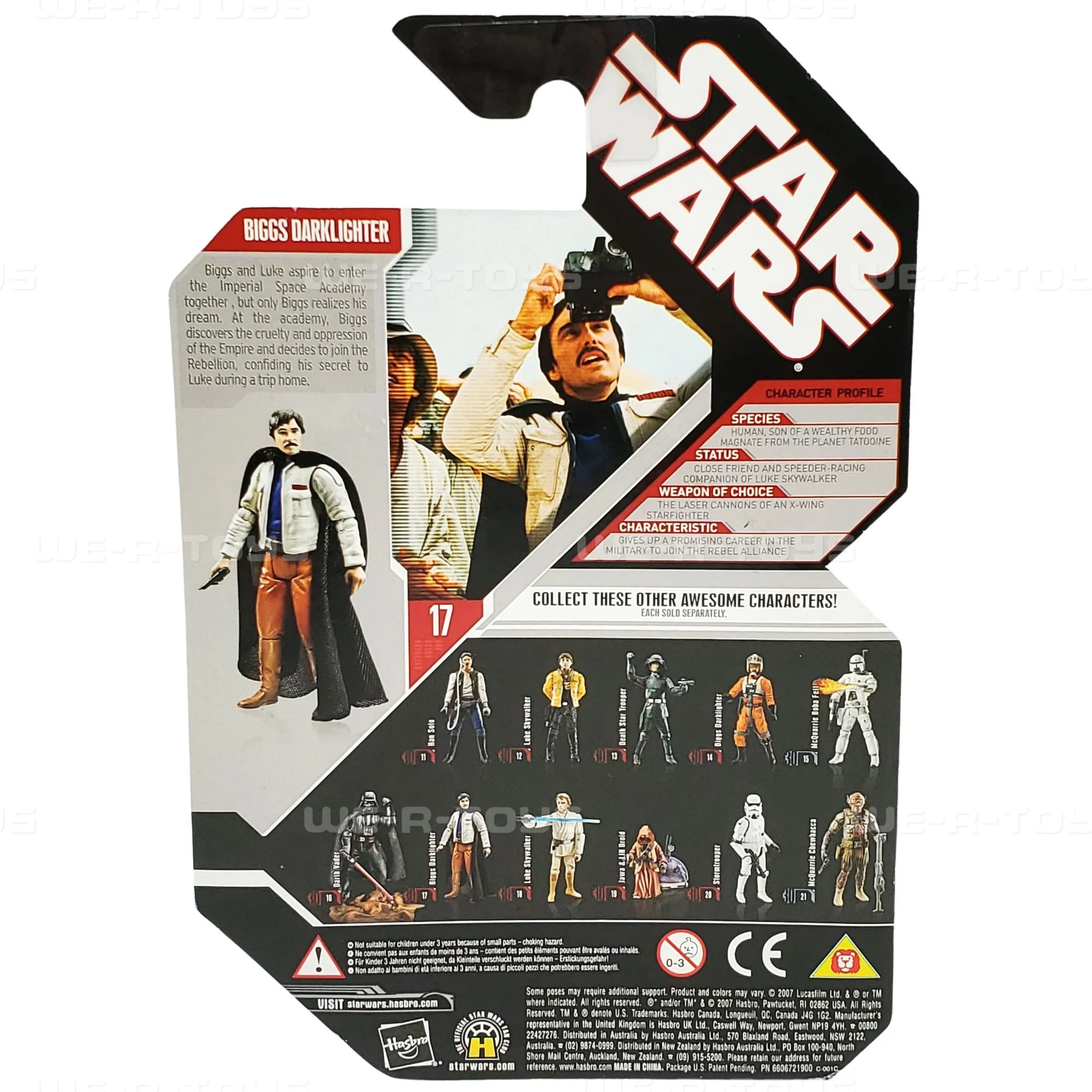 Biggs Darklighter Action Figure Imperial Academy Star Wars A New Hope