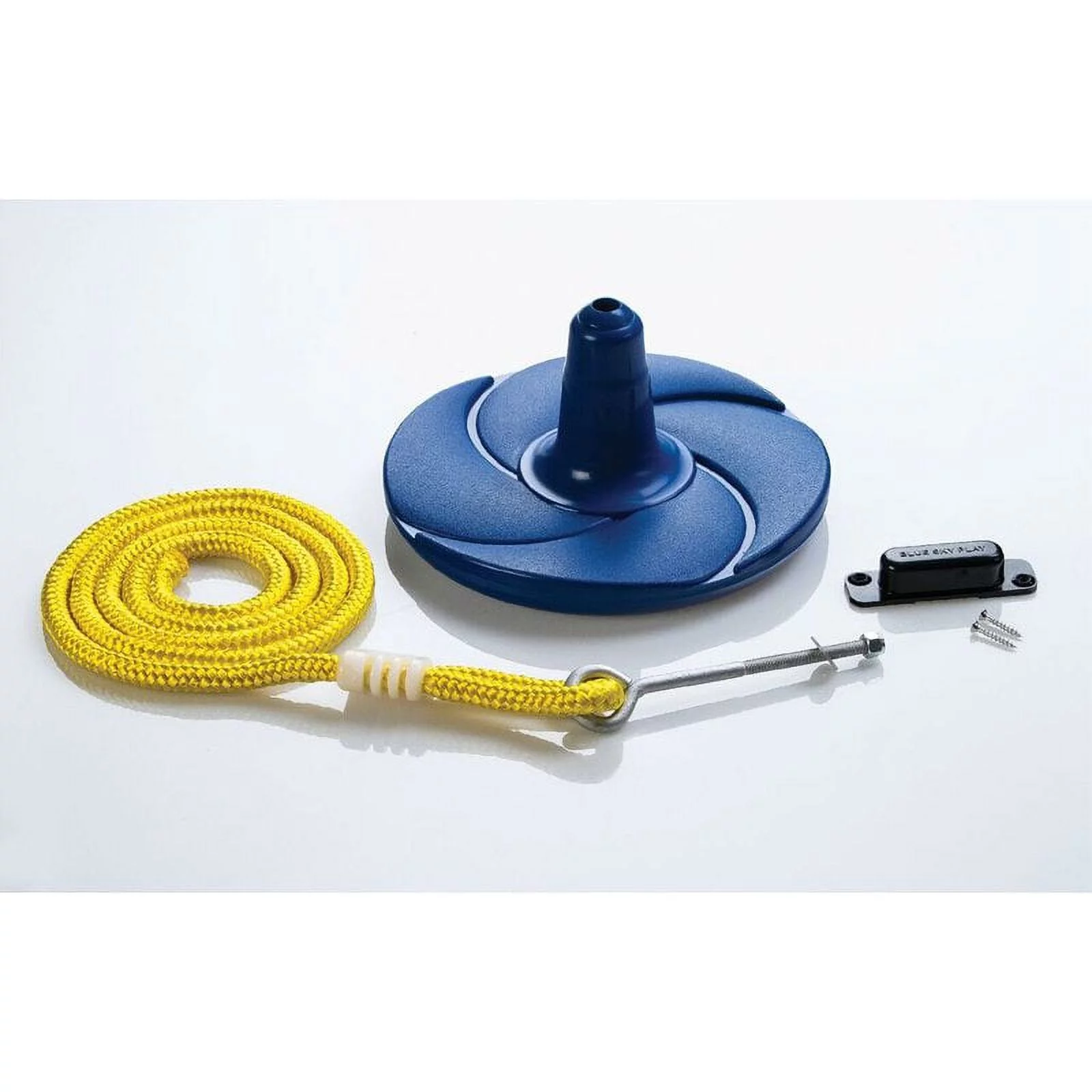 Creative Cedar Designs Disk Swing with Rope- Red